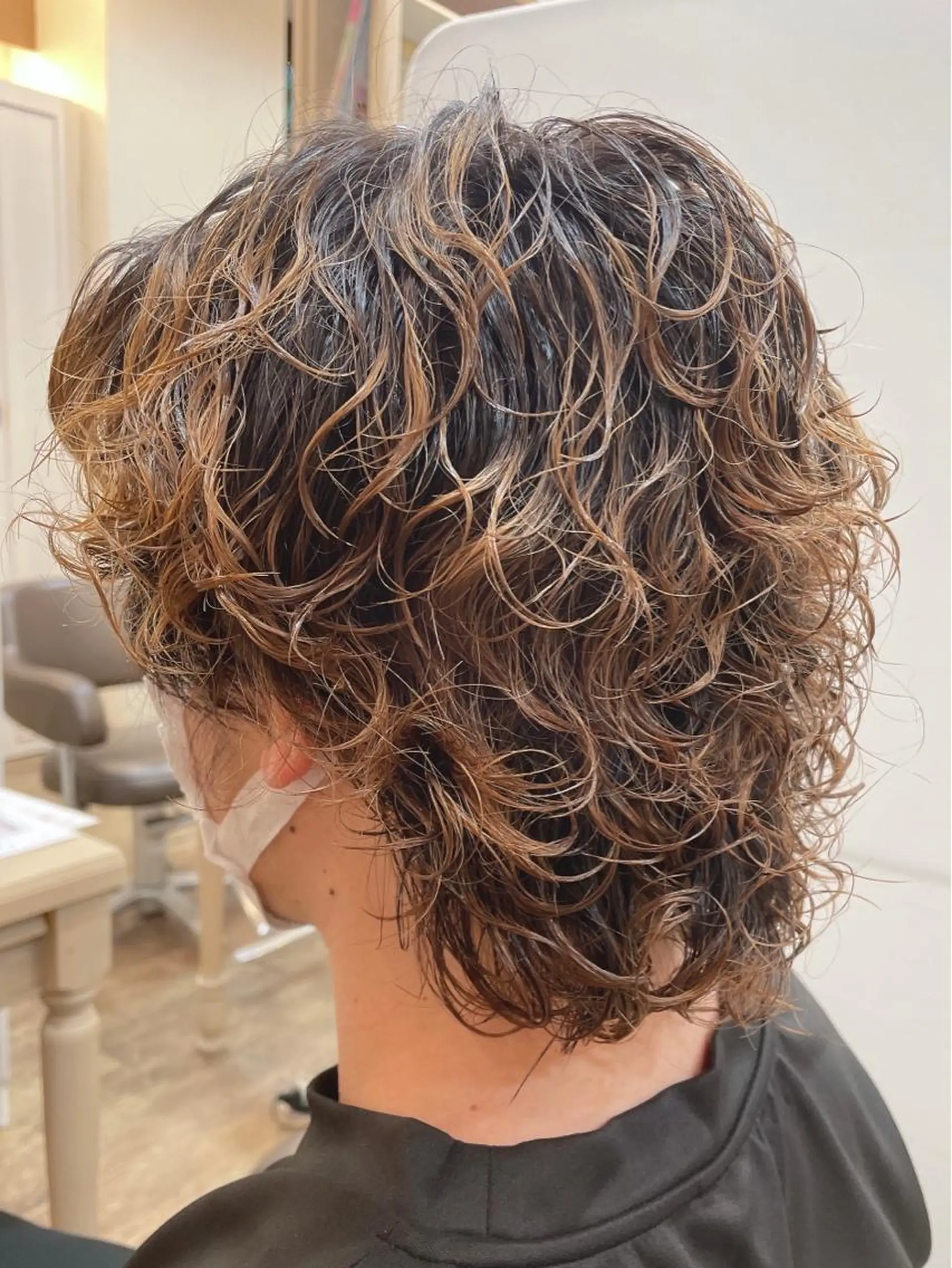 ショート パーマ メンズ メンズパーマ🌀/ 中村郁未のヘアスタイル