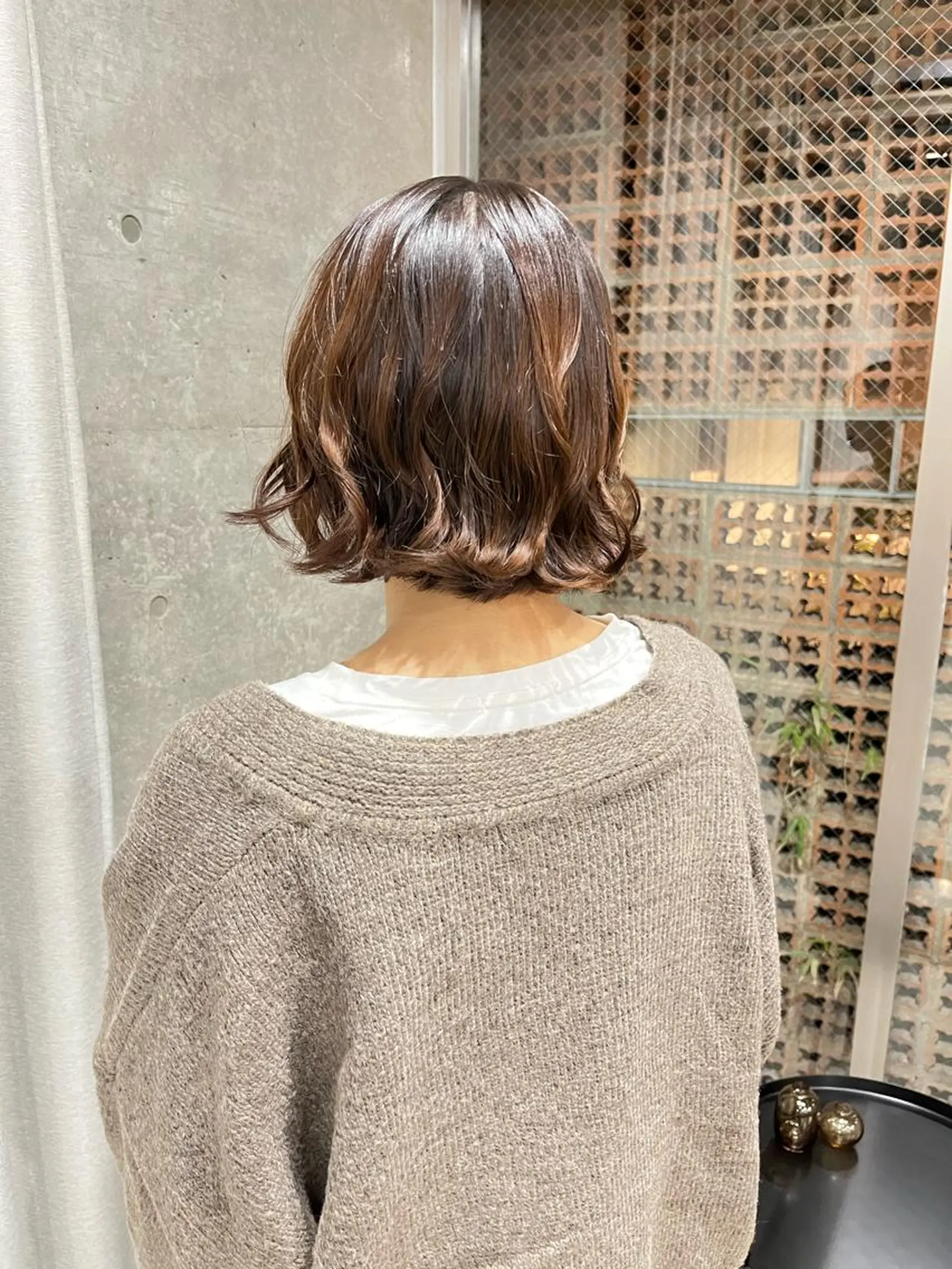 ショート パーマ カット パーマ ロングパーマ木村 ボブパーマのヘアスタイル