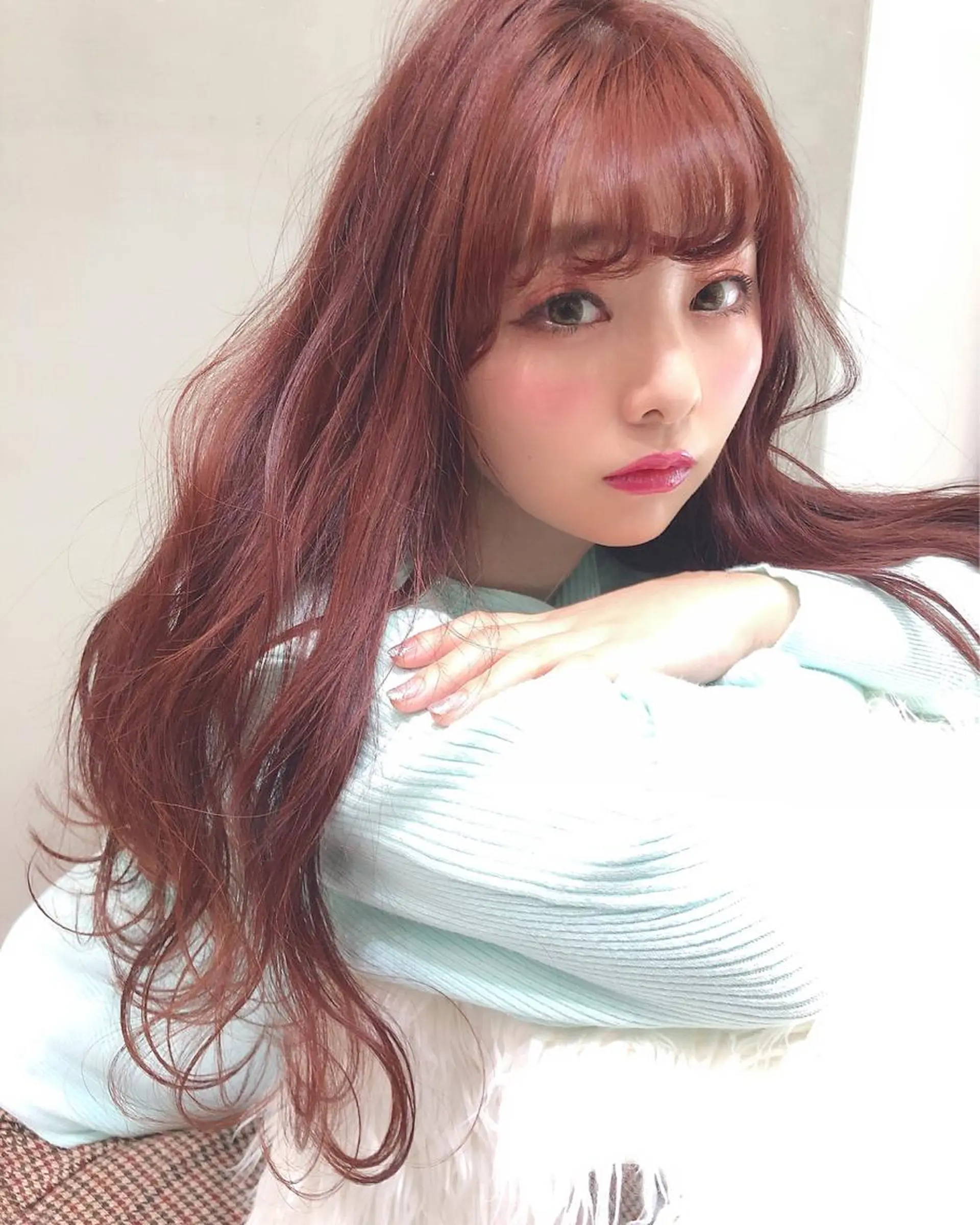 ロング カット ヘアカラー トリートメント 具志 正太のヘアスタイル