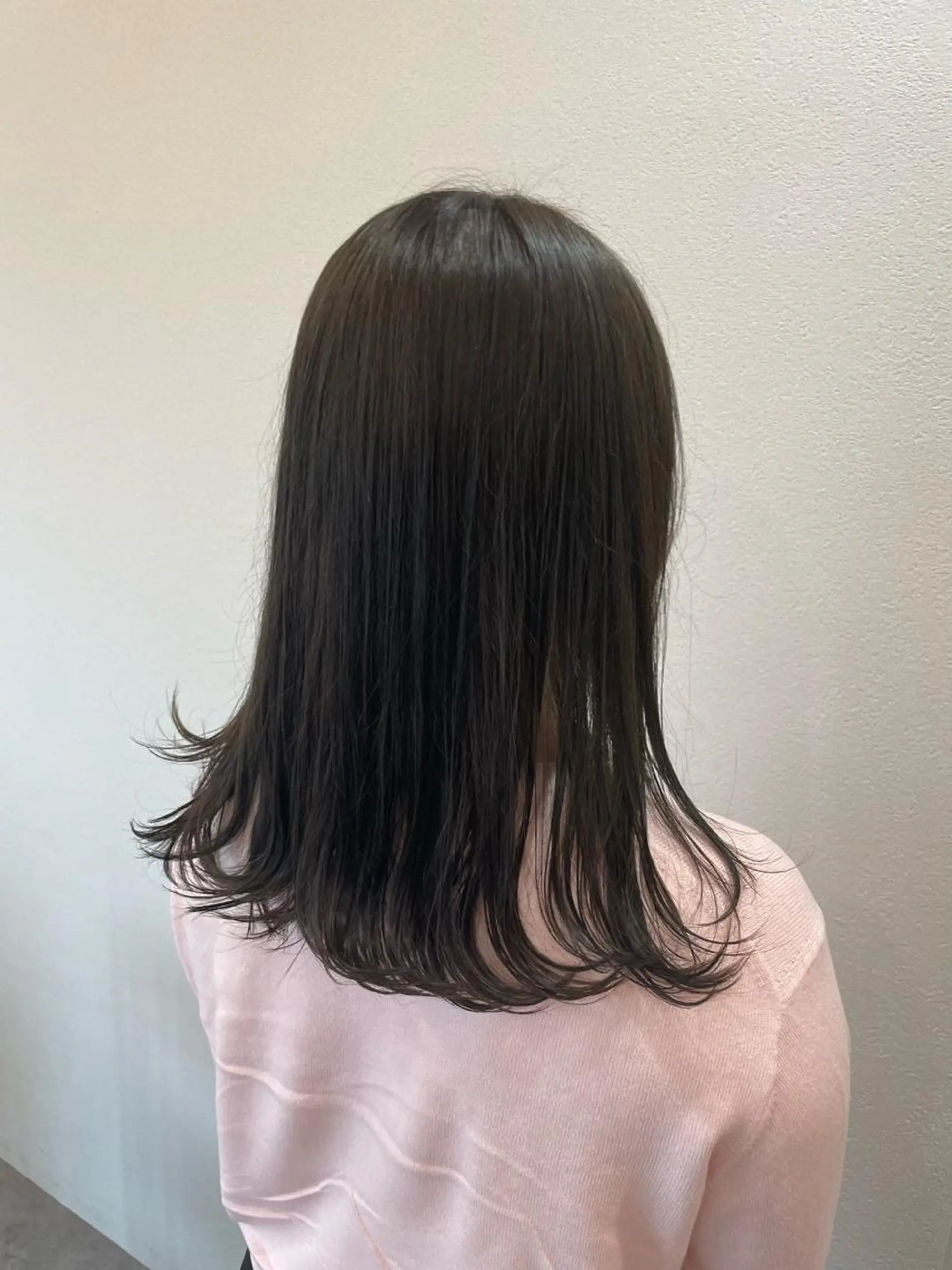 セミロング カラー ベージュカラー ボブ/髪質改善/ soiナカジママドリのヘアスタイル