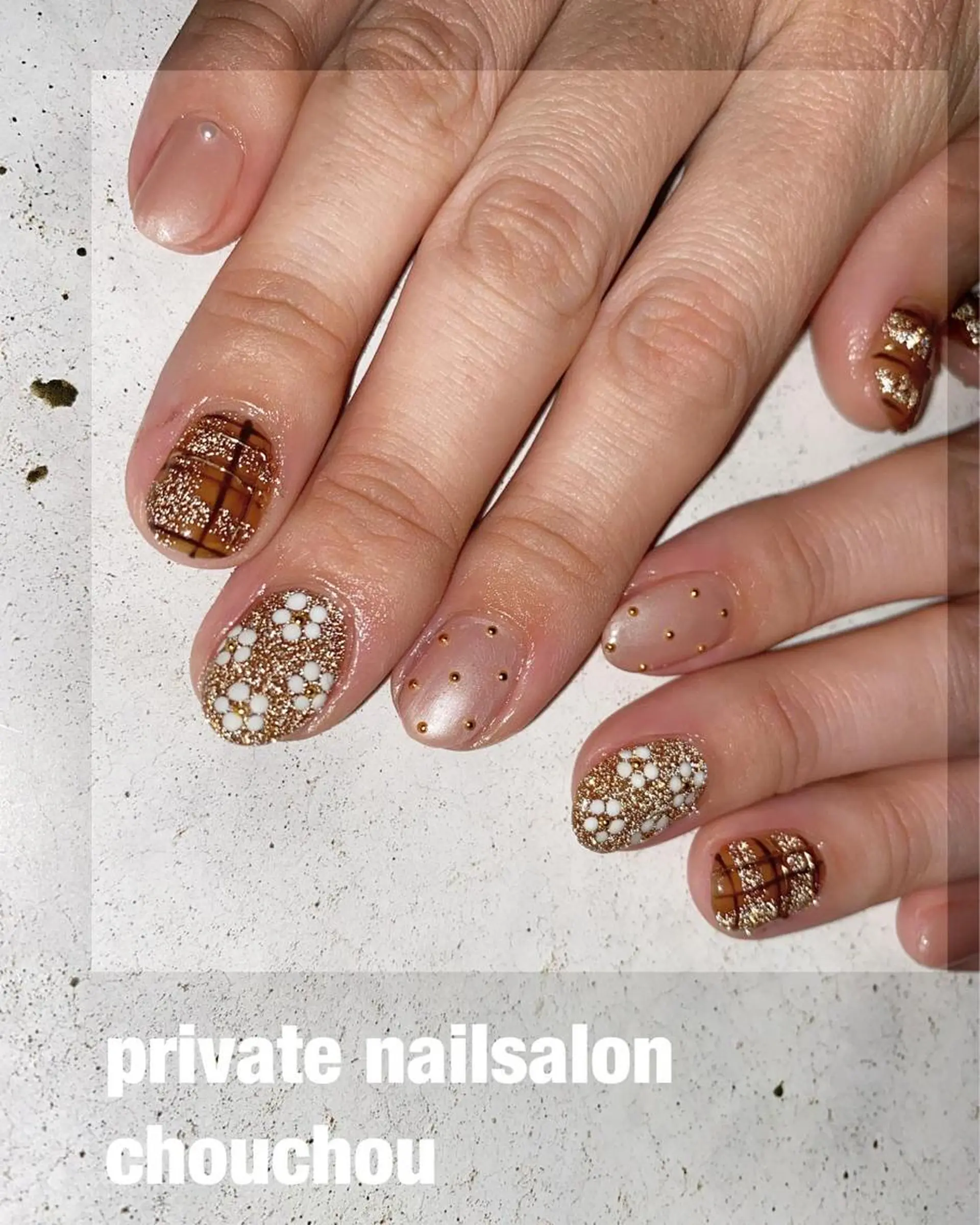 ショート ネイル ネイルサロン CHOUCHOUのネイルデザイン