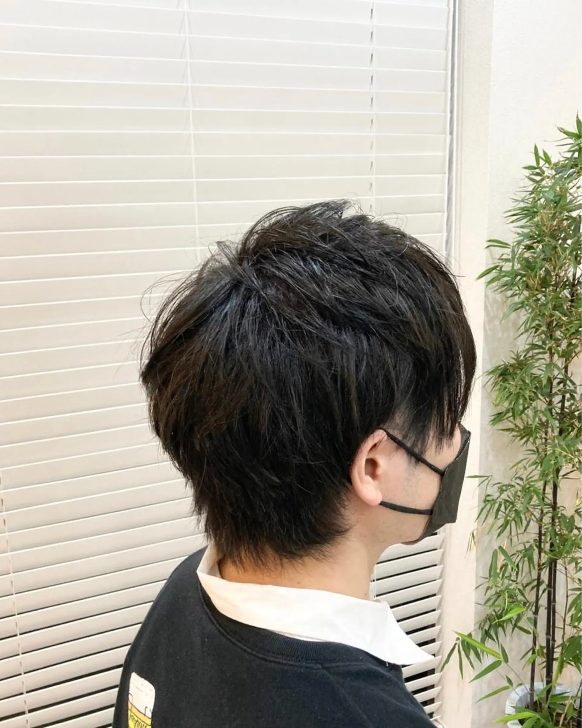 ショート メンズ メンズウルフカット ウルフカット カット 藤森 達也のヘアスタイル