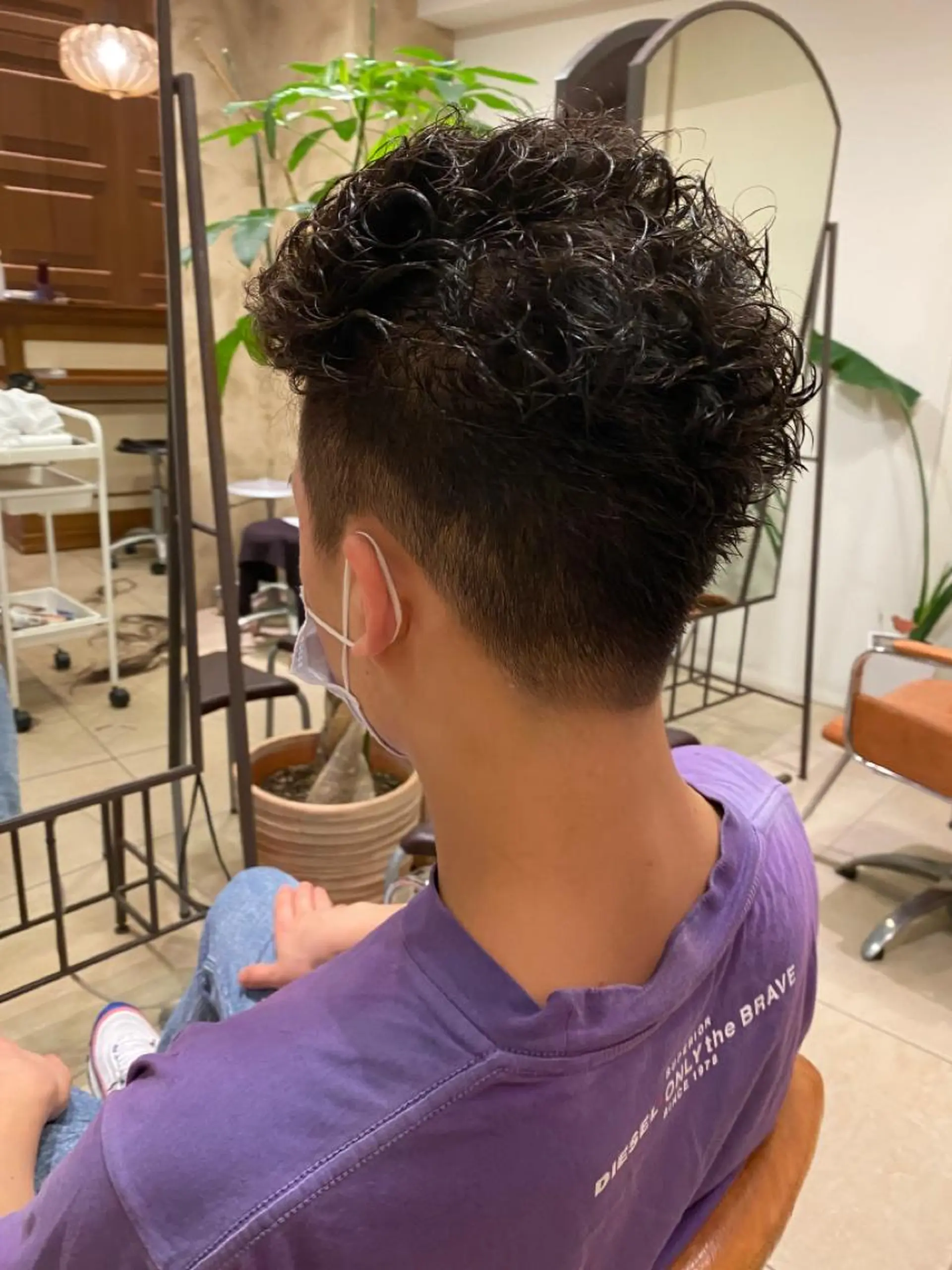 メンズ メンズパーマ ツーブロック granew*所属・sakamoto sayaのヘアスタイル