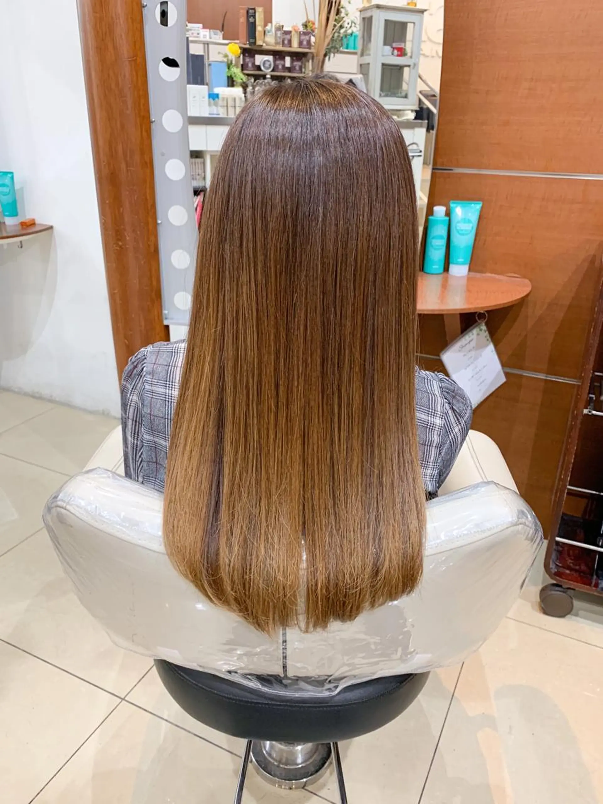 ロング パーマ 縮毛矯正/髪質改善 /韓国風　山川春輝のヘアスタイル