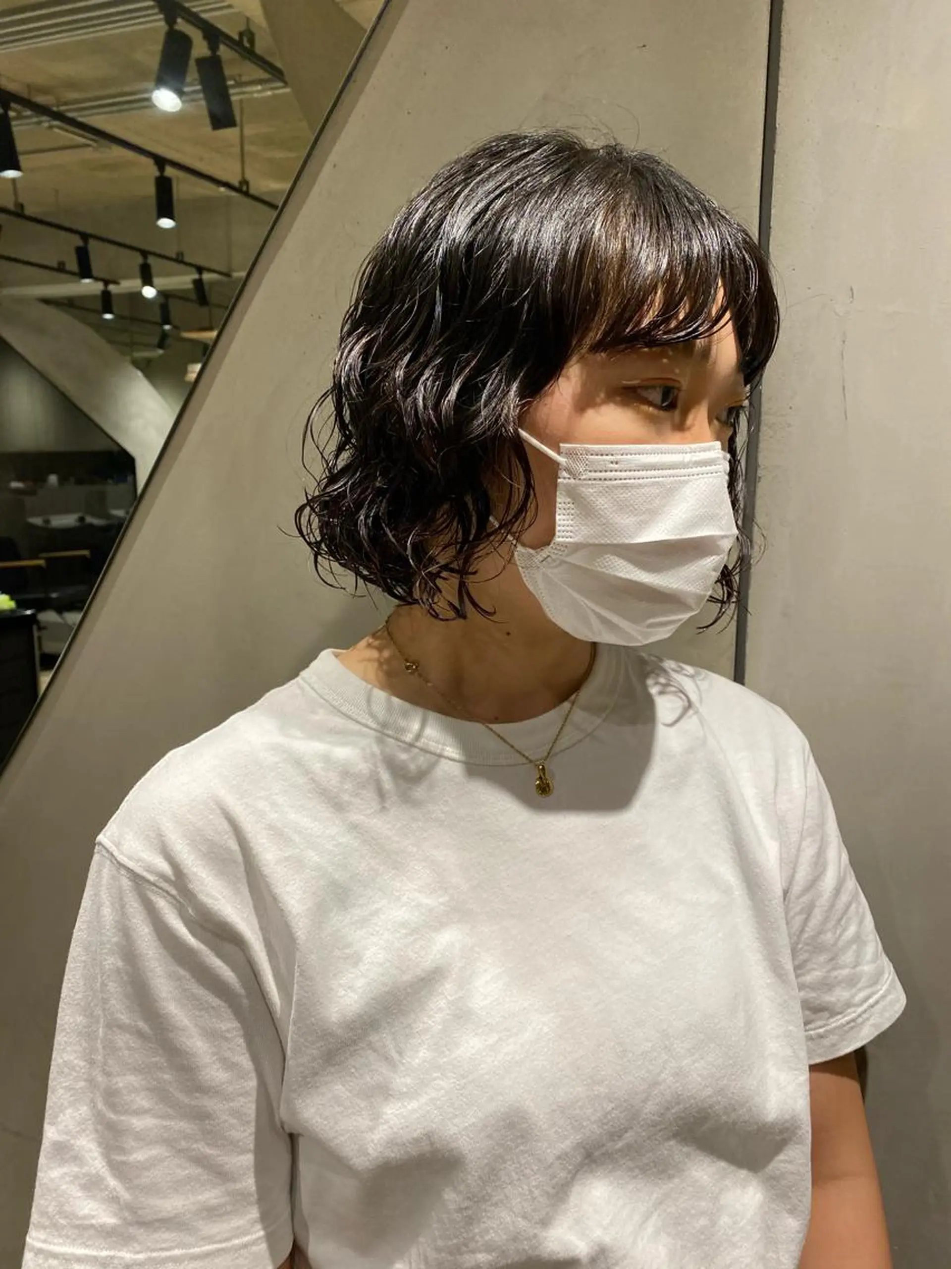 ショート パーマ ボブ hemm,hemm.所属・ショート・ボブ MIKUのヘアスタイル