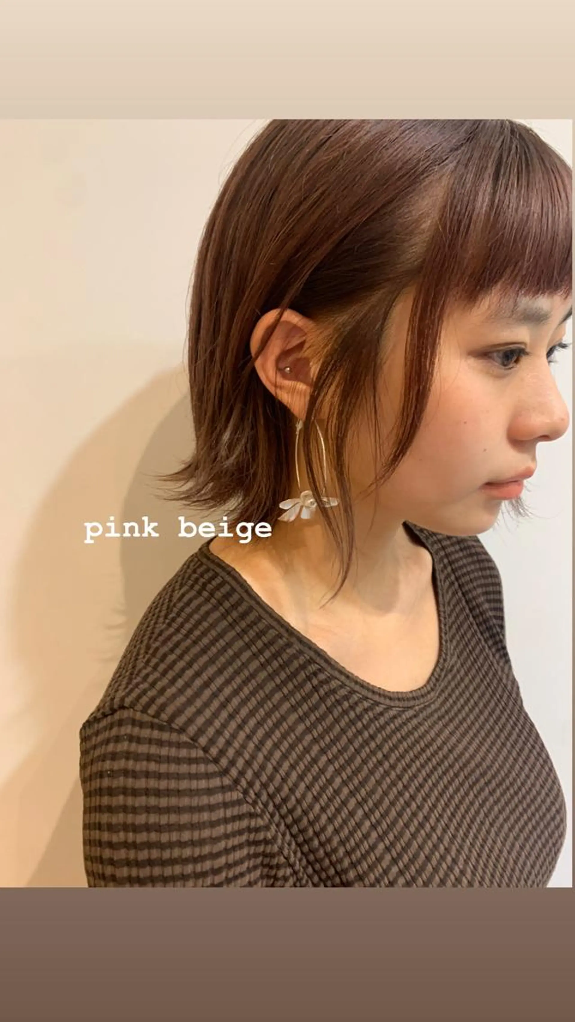 ショート misch by urban所属・名駅🦢大人艶カラー 🪽カミヤアカネのヘアスタイル