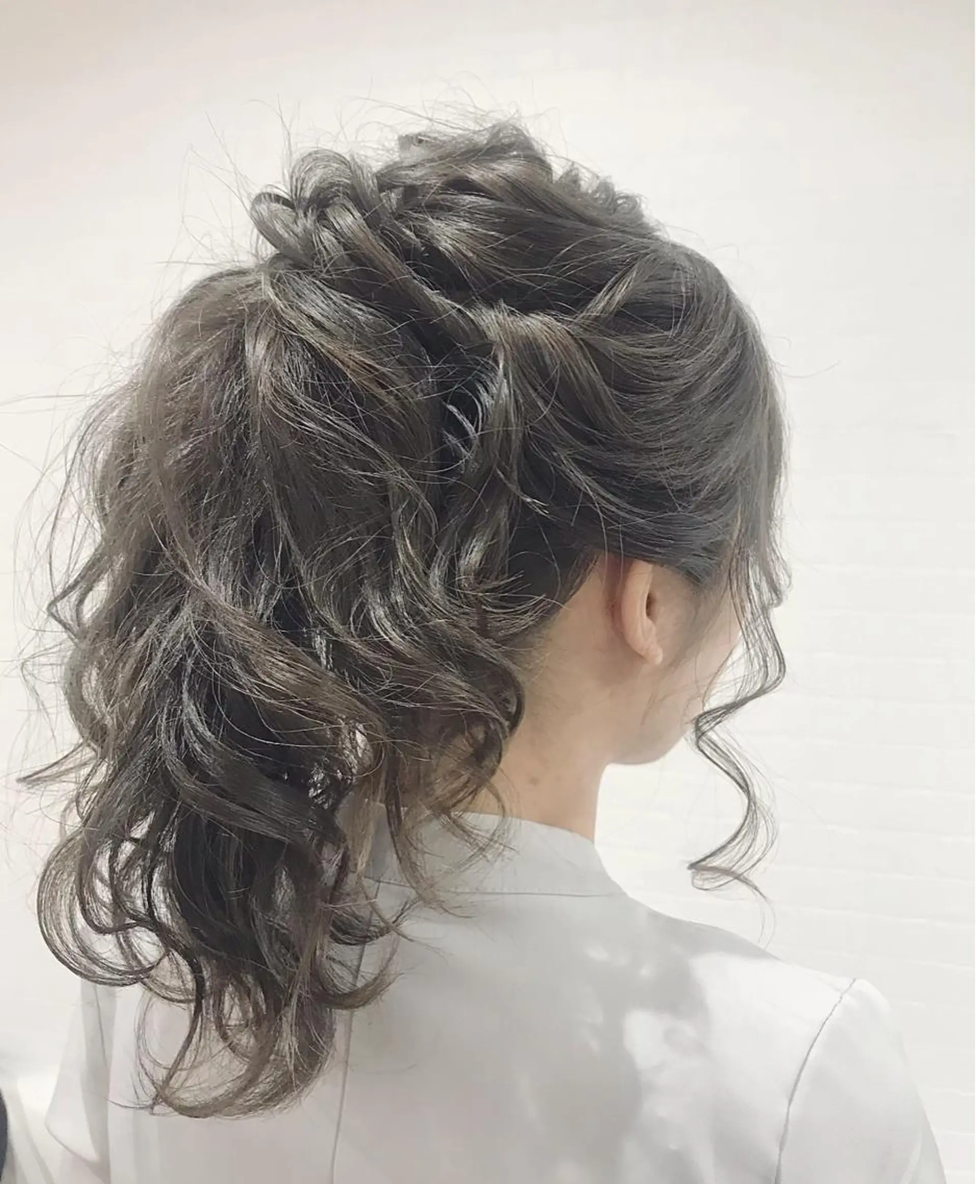 ミディアム ヘアアレンジ ヘアセット GRANLUSSO 〜グランルッソ駅前店所属・木口 嘉美のヘアスタイル