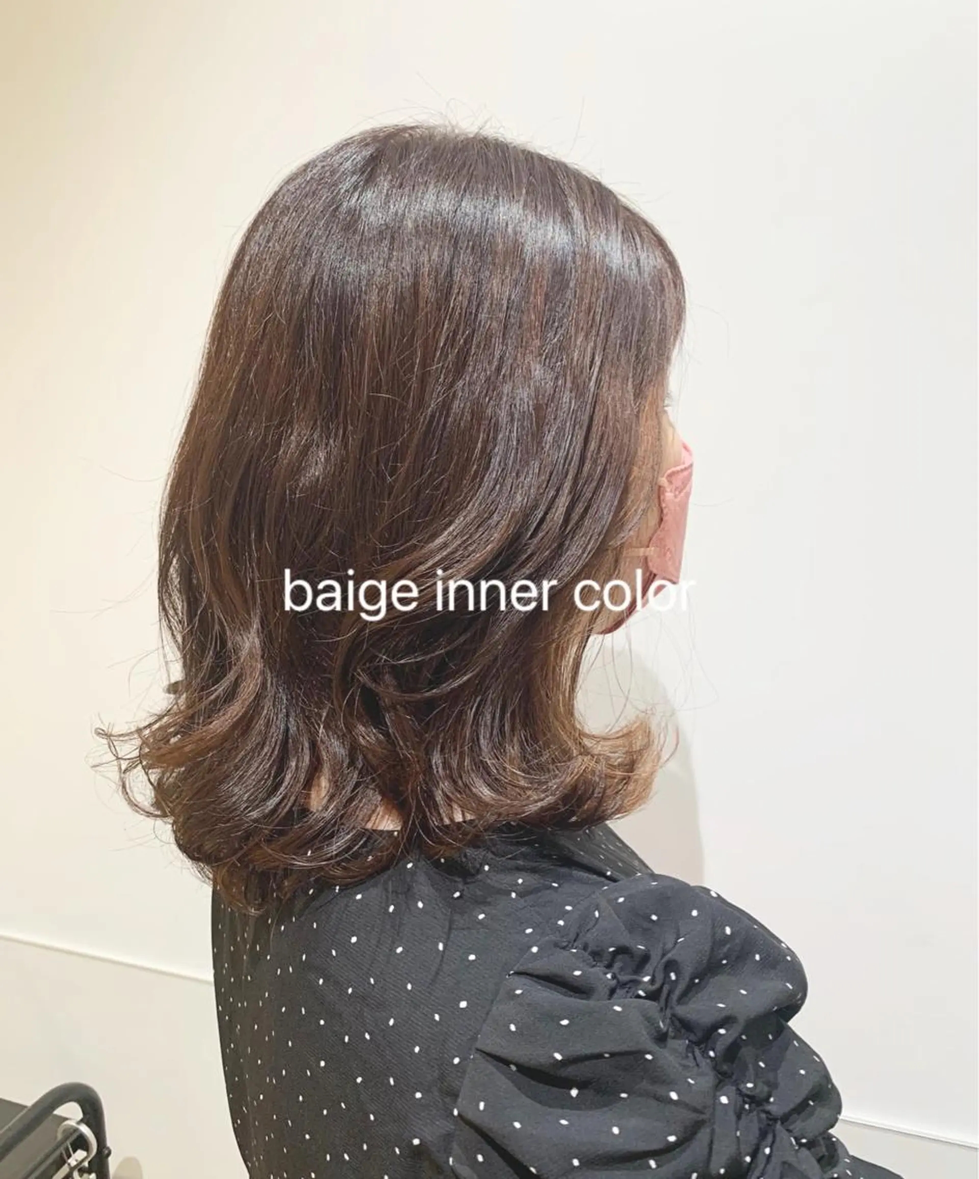ミディアム カラー ヘアアレンジ カット ヘアカラー トリートメント GO TODAY SHAiRE SALON 梅田店所属・3ヶ月持ちが良い ボブ/ショートのヘアスタイル