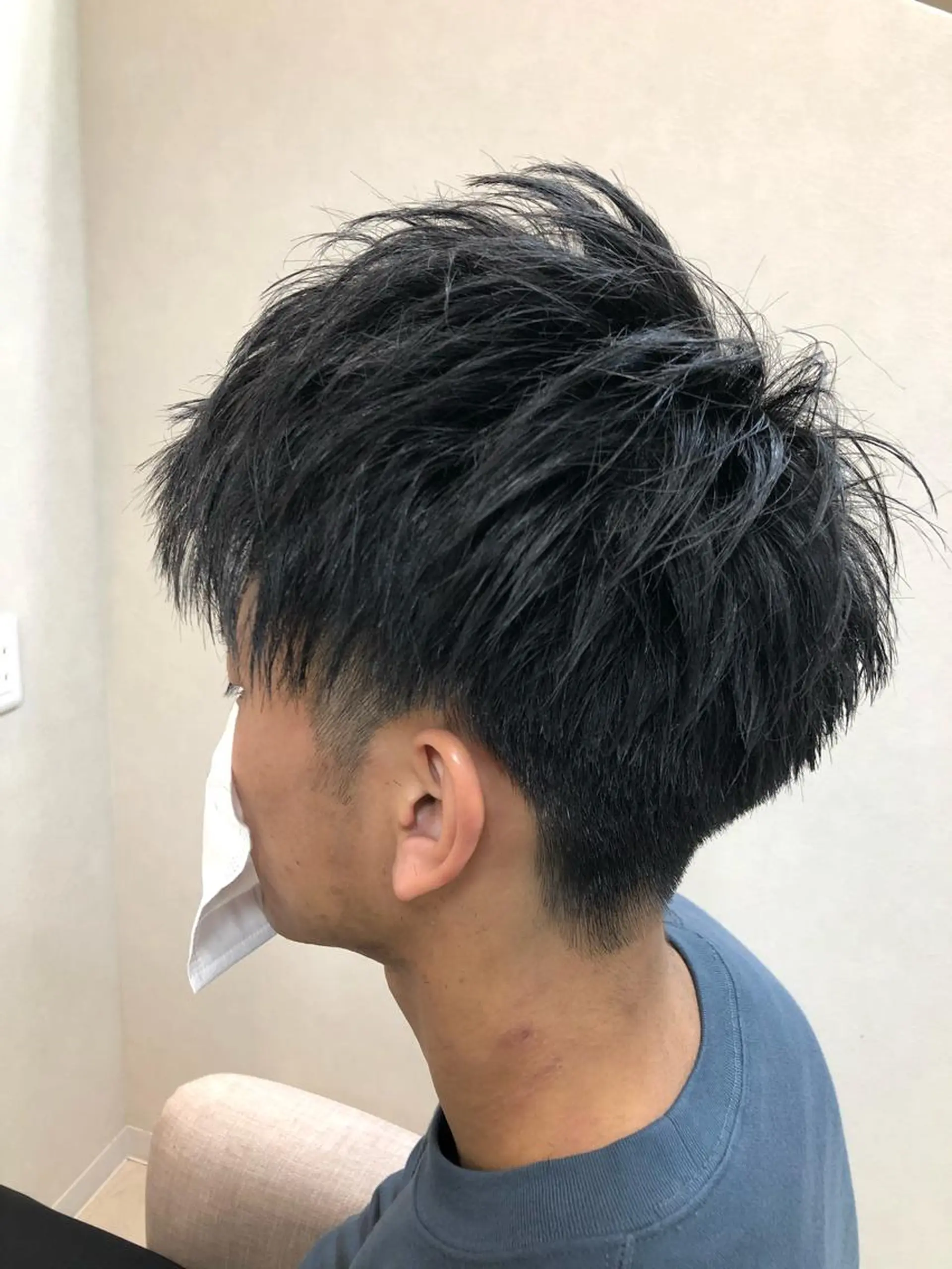 メンズ ショート/白髪ぼかし 君和田若菜のヘアスタイル