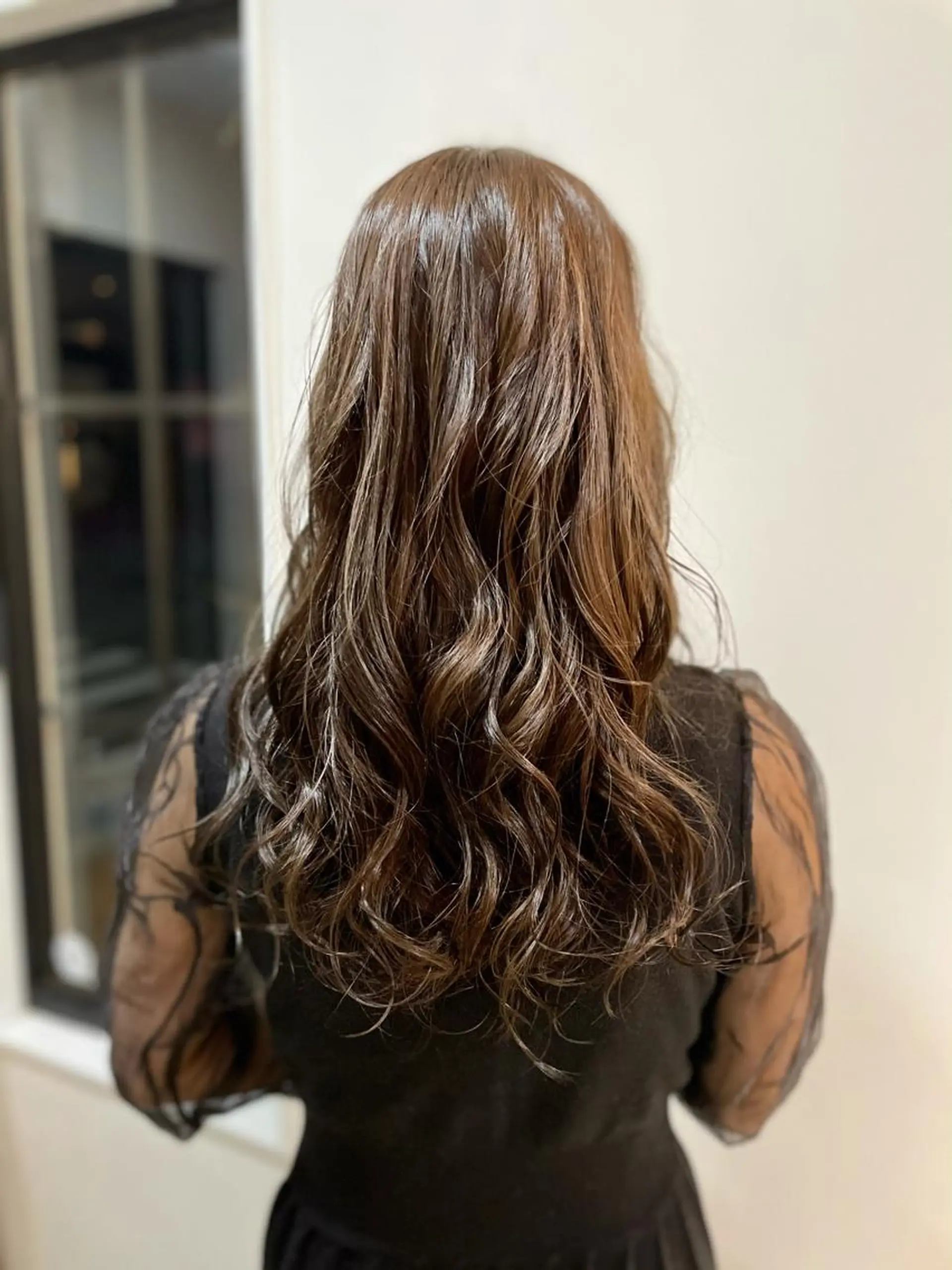 ロング カラー 奧村 真奈のヘアスタイル