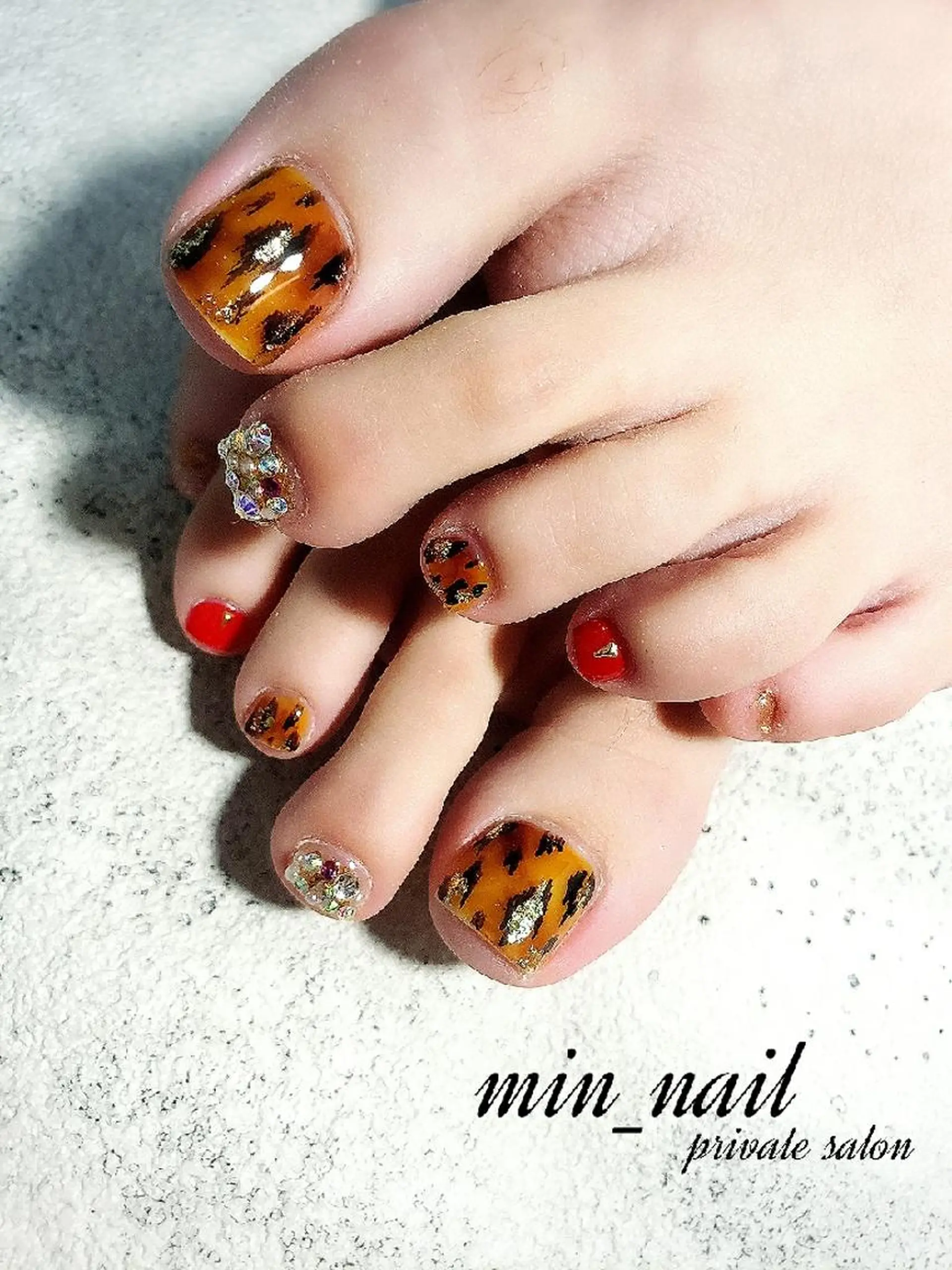 ネイル フットネイル プライベートサロン lienのネイルデザイン