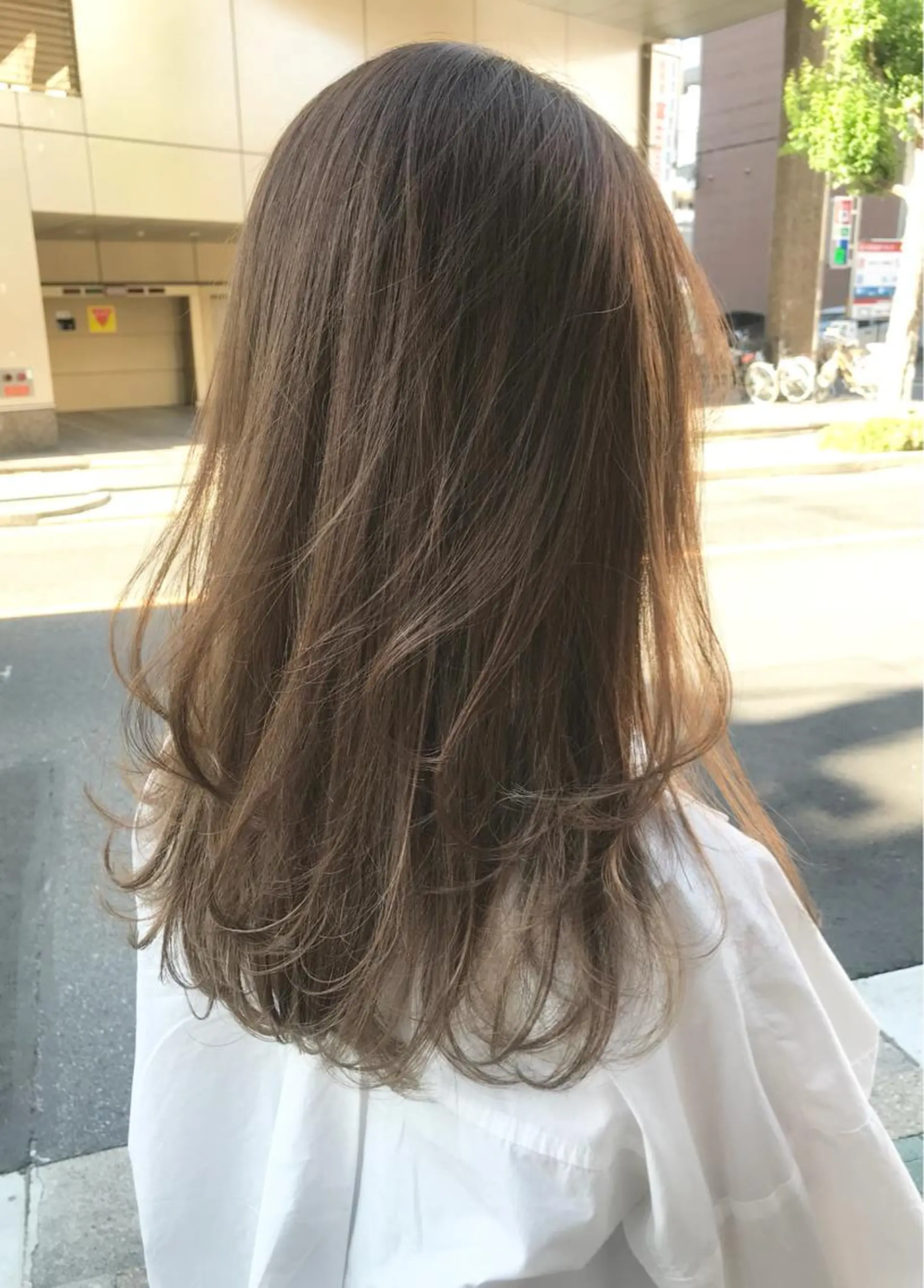 ロング カラー バレイヤージュ ブリーチ ケアブリーチ ダブルカラー ハイライトカラー 美髪/カラー 美容院🌈渡辺隼也のヘアスタイル