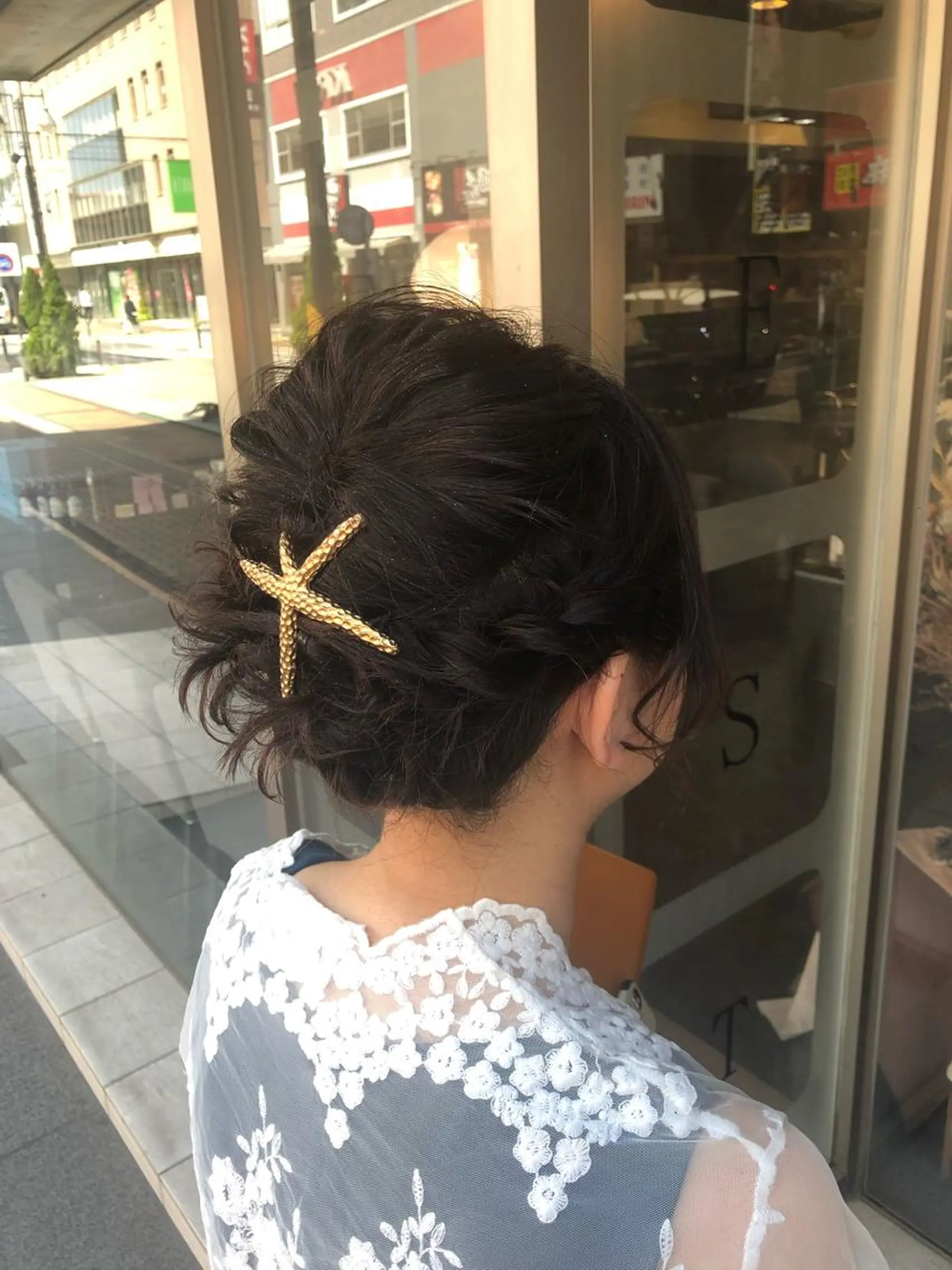 ショート ヘアアレンジ Kimura Miyukiのマツエク・マツパデザイン