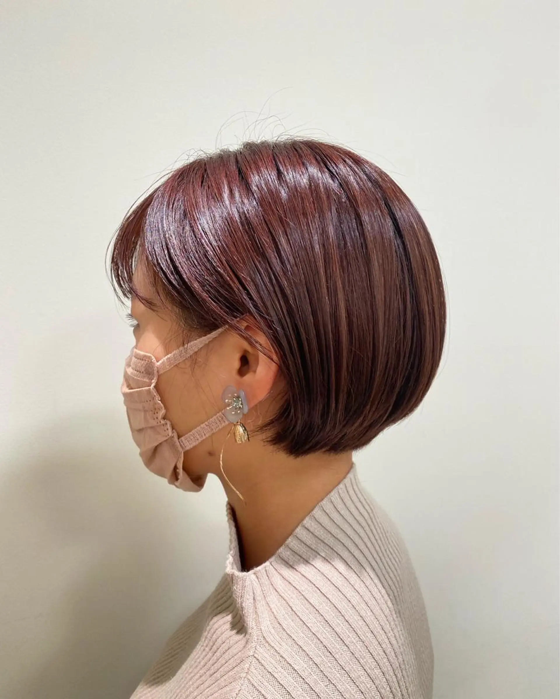 ショート 芝山 柚衣のヘアスタイル