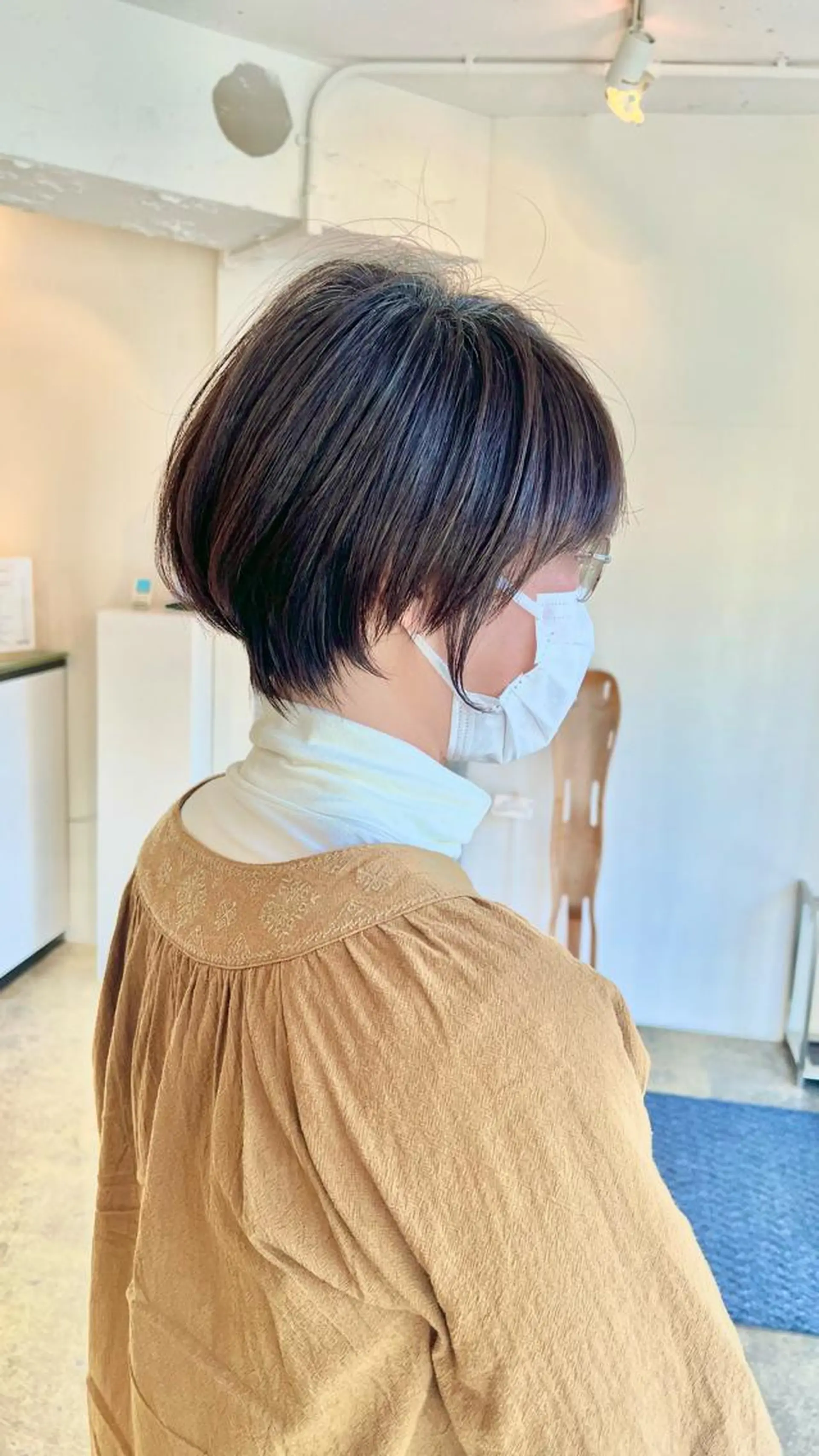 ショート ショート/ボブ/縮毛 三上達大のヘアスタイル