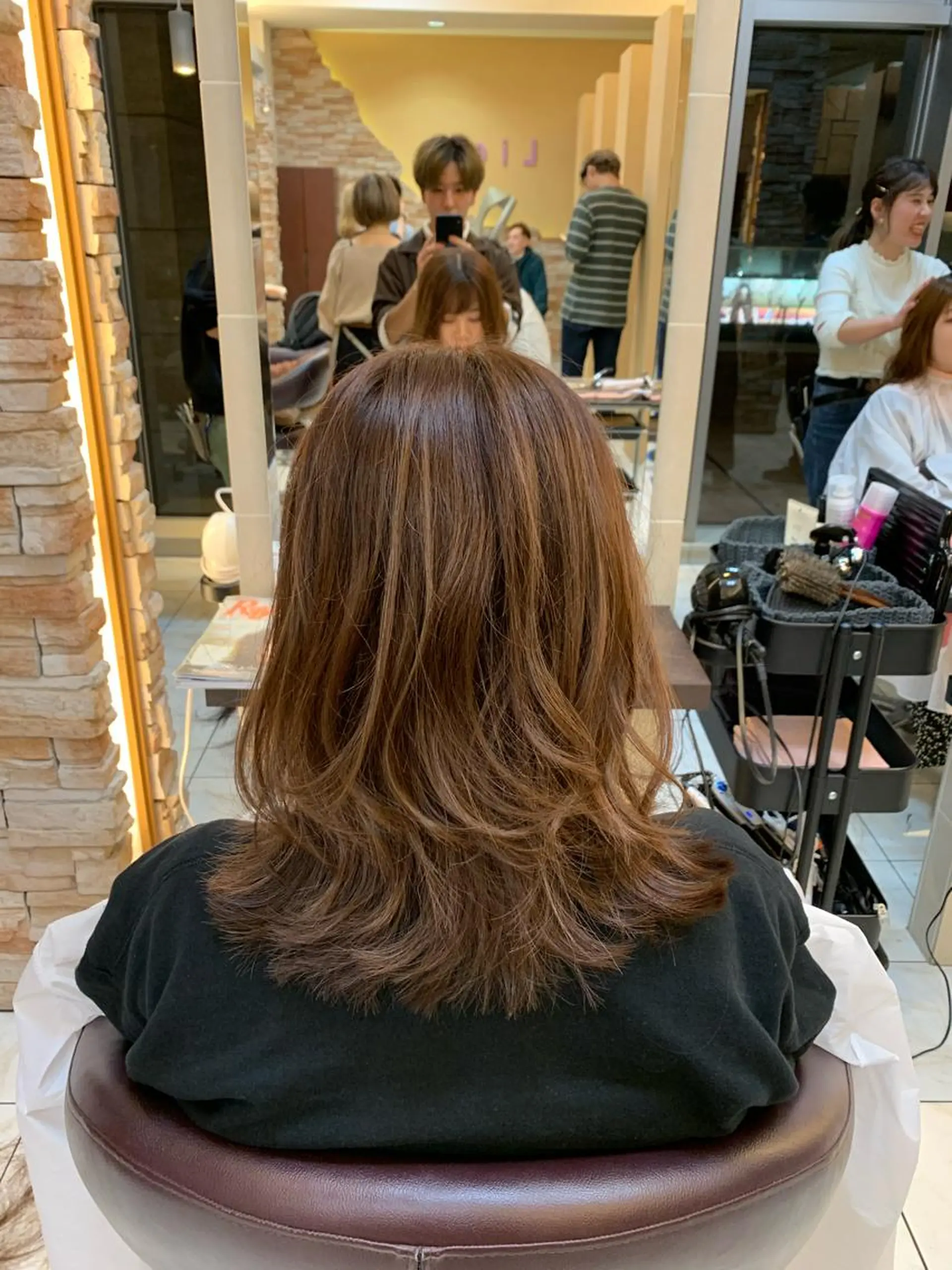 ロング ⭐️透け感カラー /齊藤容史⭐️のヘアスタイル