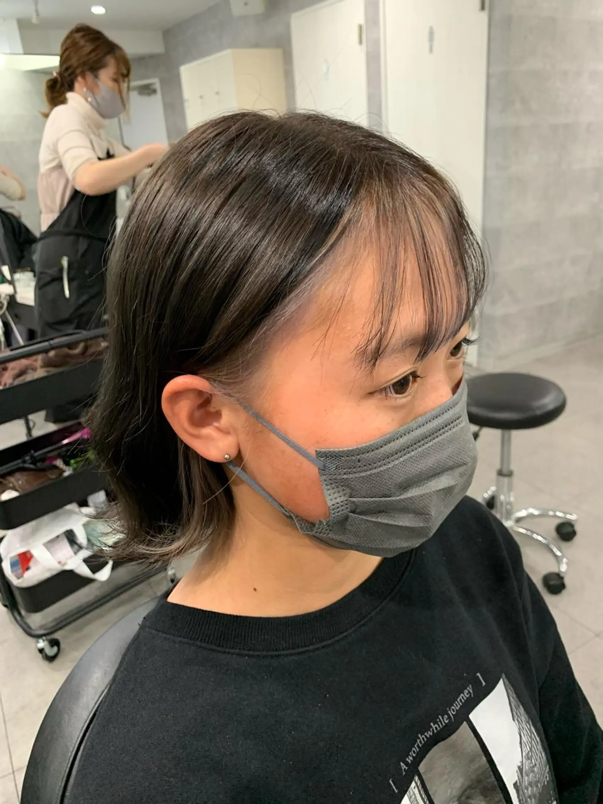 ショート カラー _WHITE所属・黒川 陵のヘアスタイル