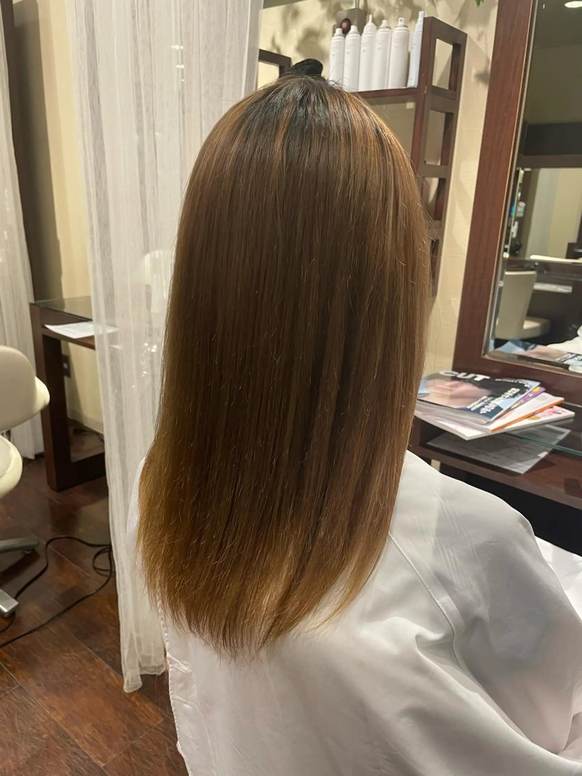 ロング カラー ヘアアレンジ Amour所属・🌈武居 響🌈のヘアスタイル