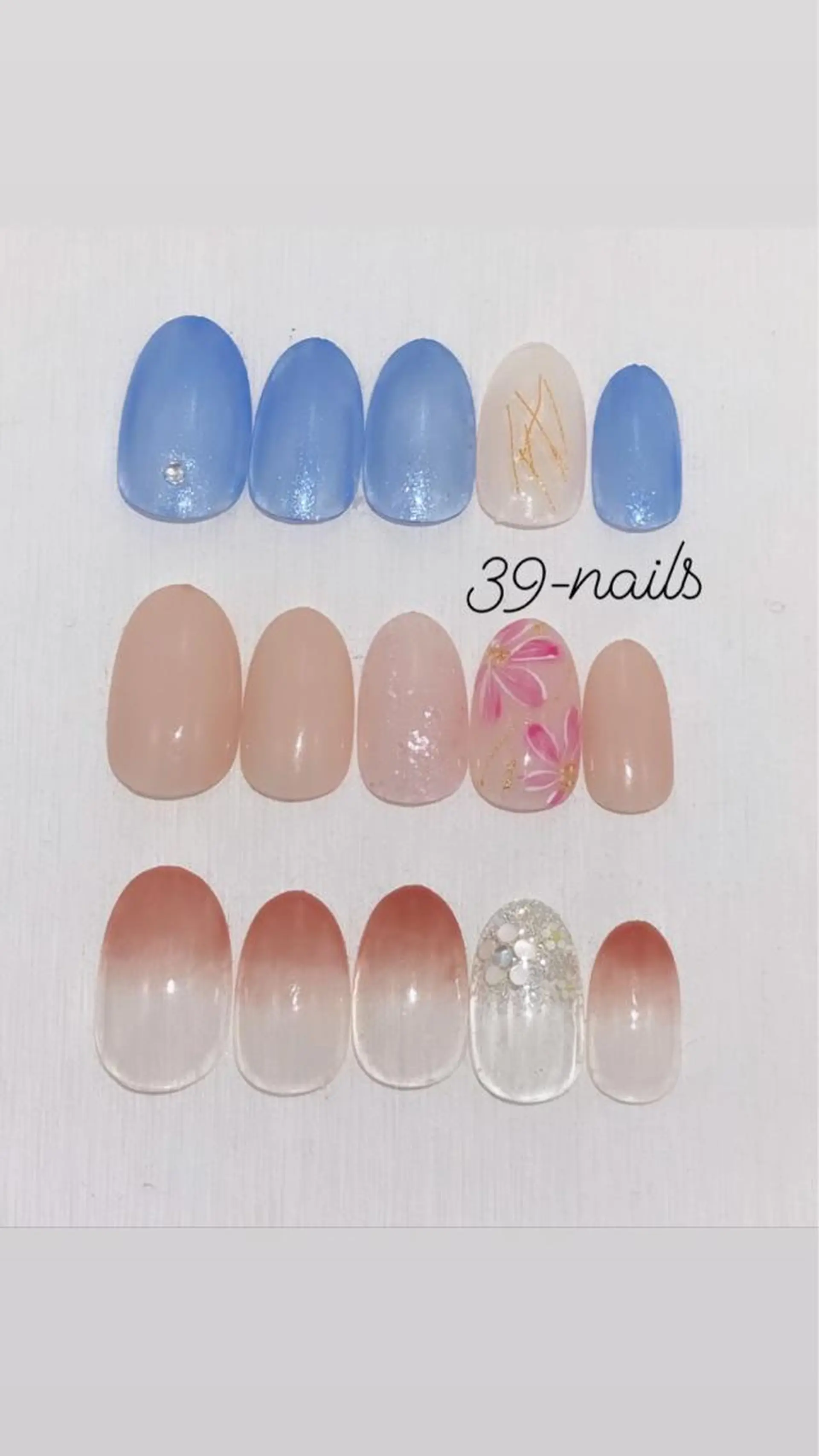ネイル シンプルネイル 39-nails EharaMikuのネイルデザイン