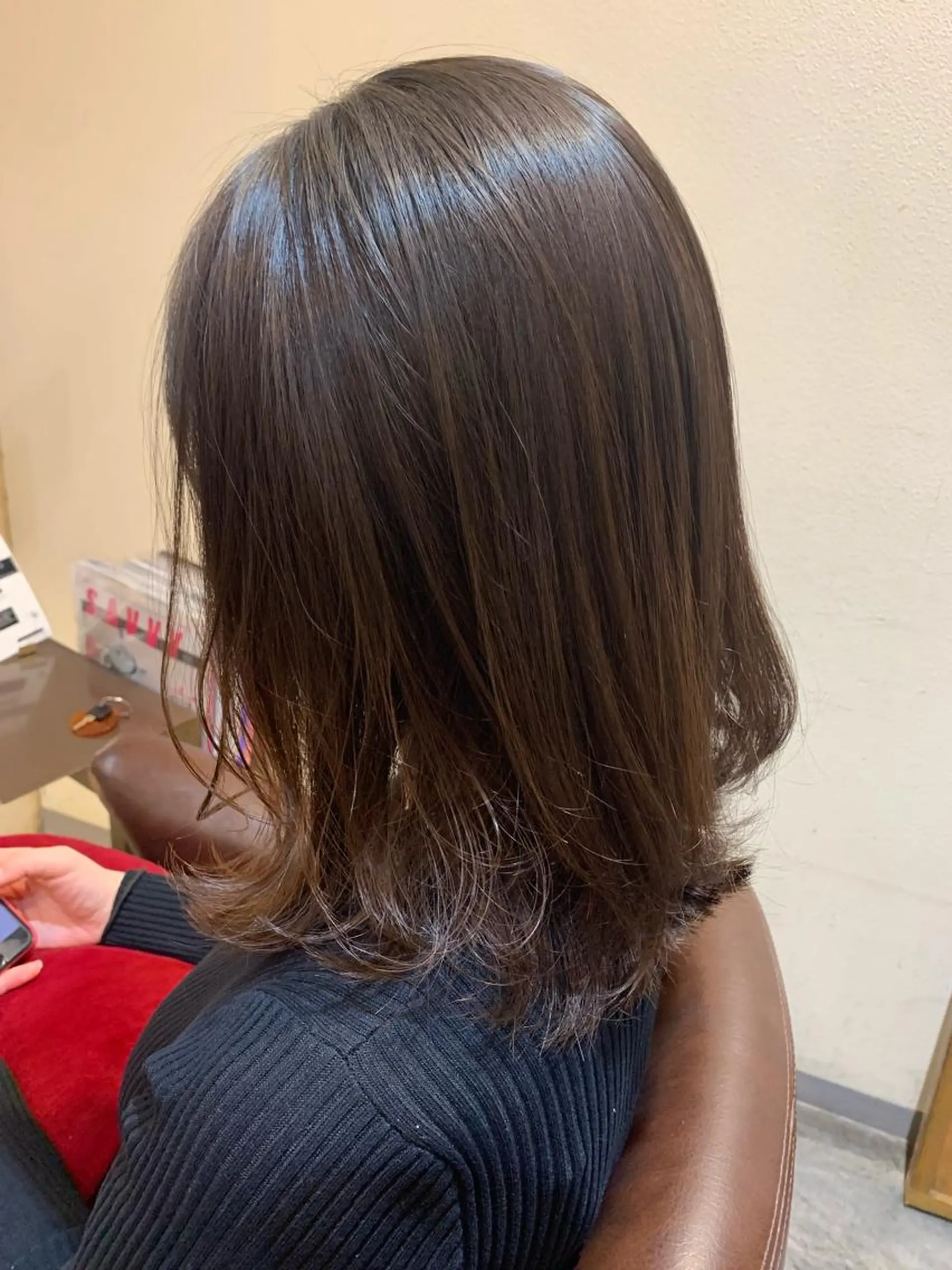 ミディアム レイヤーカット anno hair salon所属・艶カラー/ Nanamiのヘアスタイル