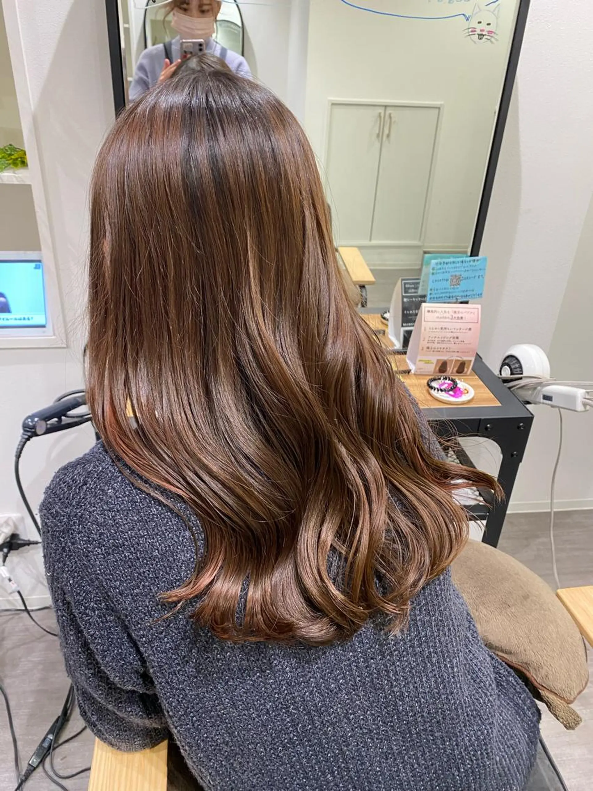 セミロング ヘアカラー cocotte🌿 amaneのマツエク・マツパデザイン