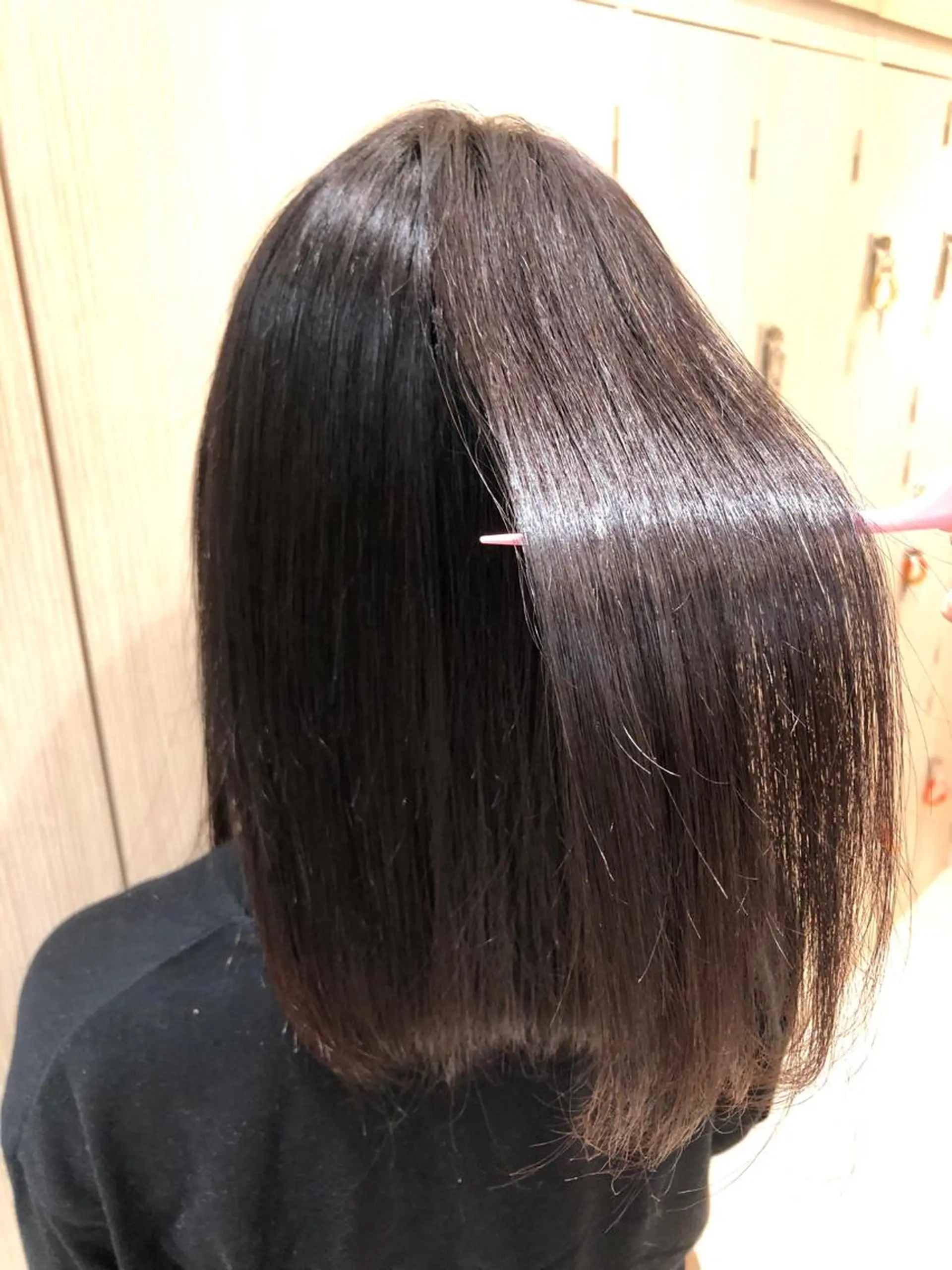 セミロング パーマ 韓国ヘアメイク🎀/ 縮毛矯正✨山本媛香のヘアスタイル