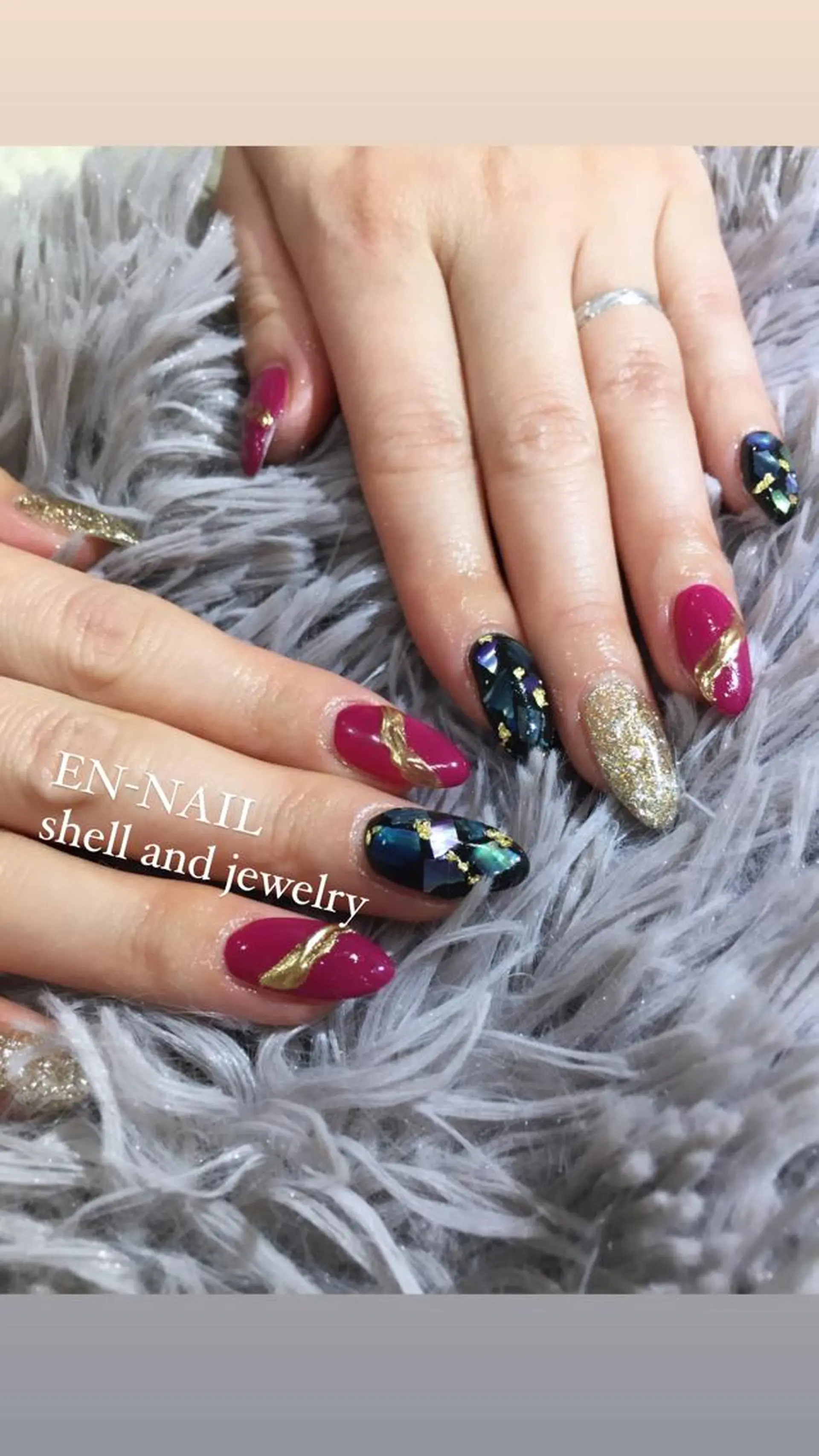 ネイル ＥＮＮＡＩＬ野中本店所属・EN_NAIL 野中本店Ayakaのネイルデザイン