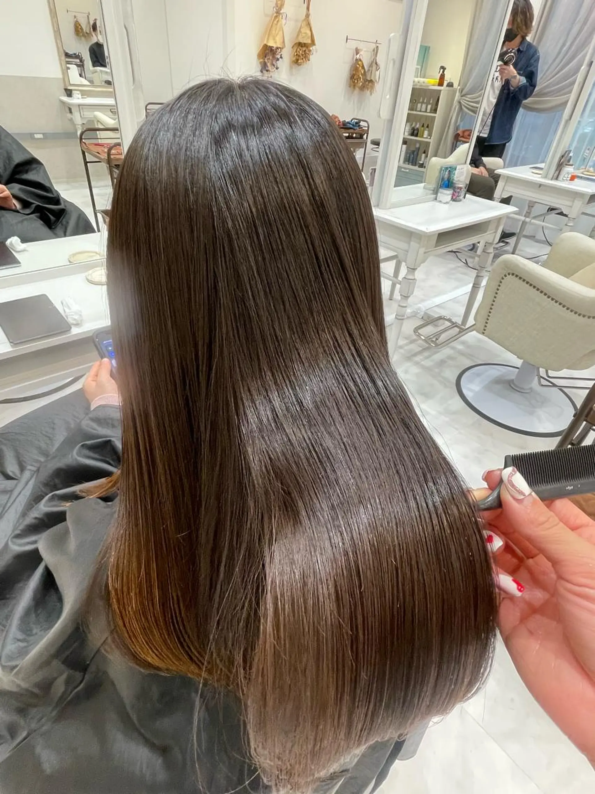 セミロング 髪質改善/天王寺／ 🐬キヨ🐬のヘアスタイル