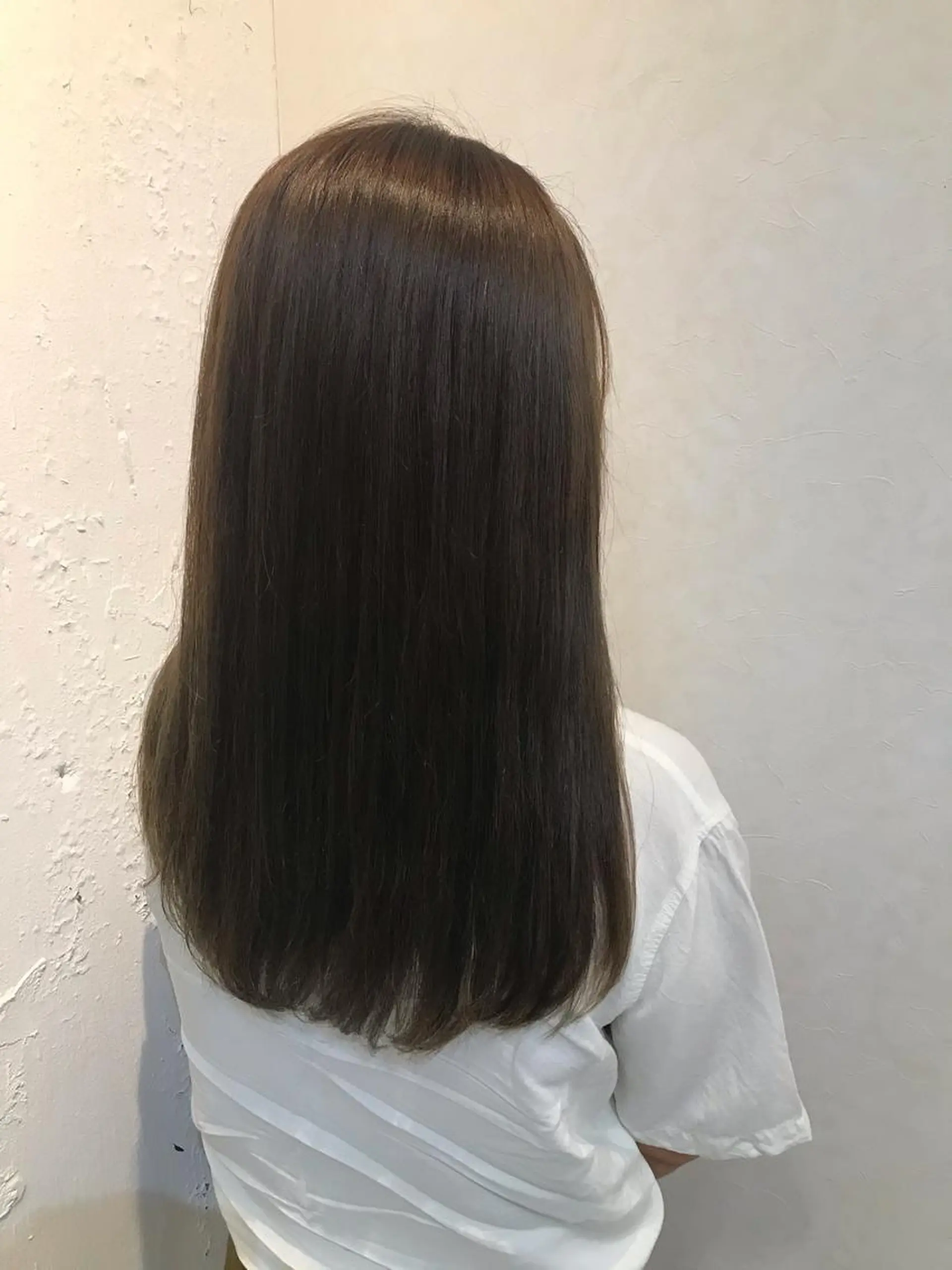 セミロング カラー 透明感カラー ハイライトカラー イルミナカラー 外国人風カラー ハイライト カット 縮毛矯正 ブリーチ/髪質改善/ レイヤー/YUTOのヘアスタイル