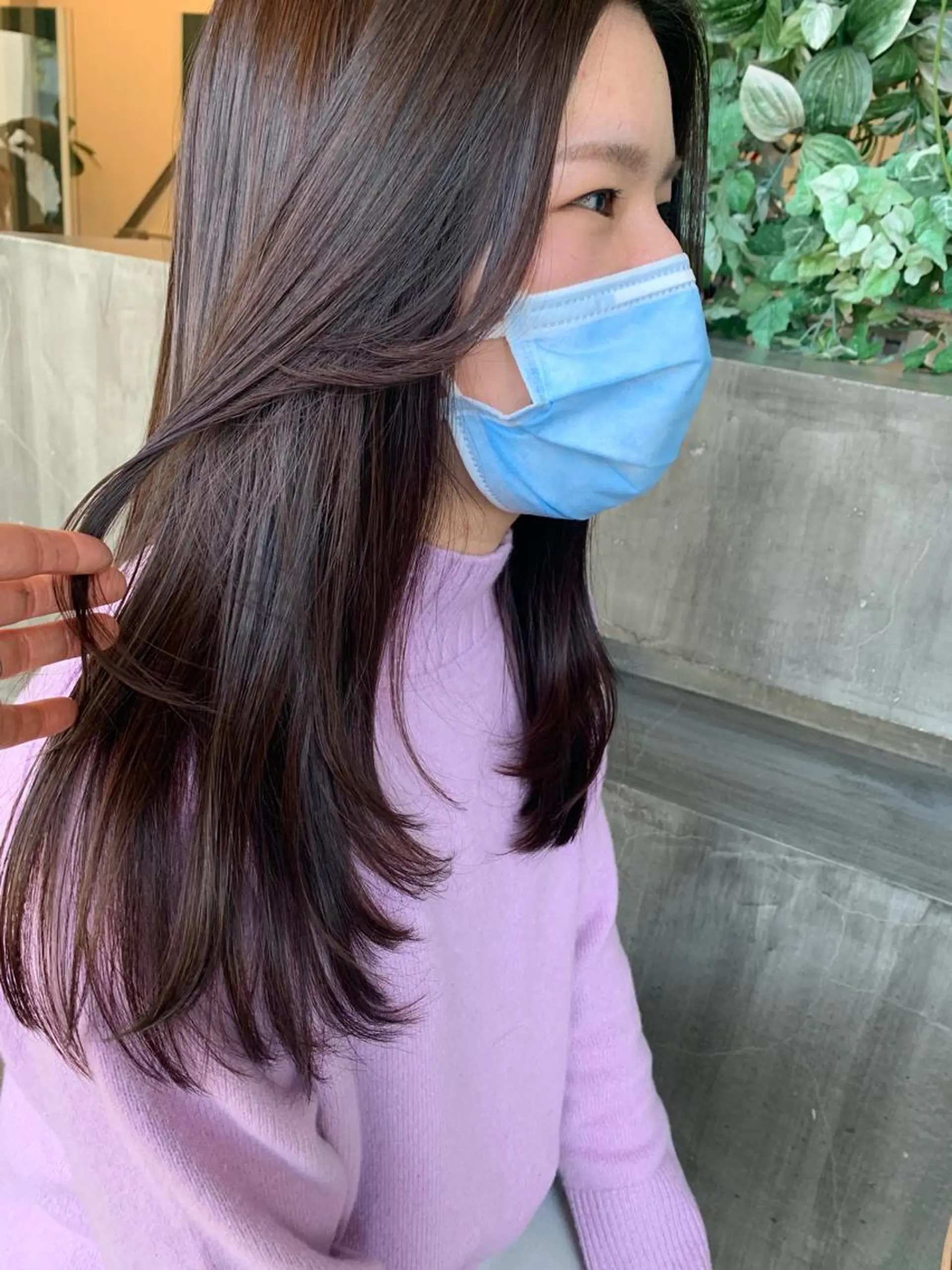ロング 田中 亜沙美のヘアスタイル