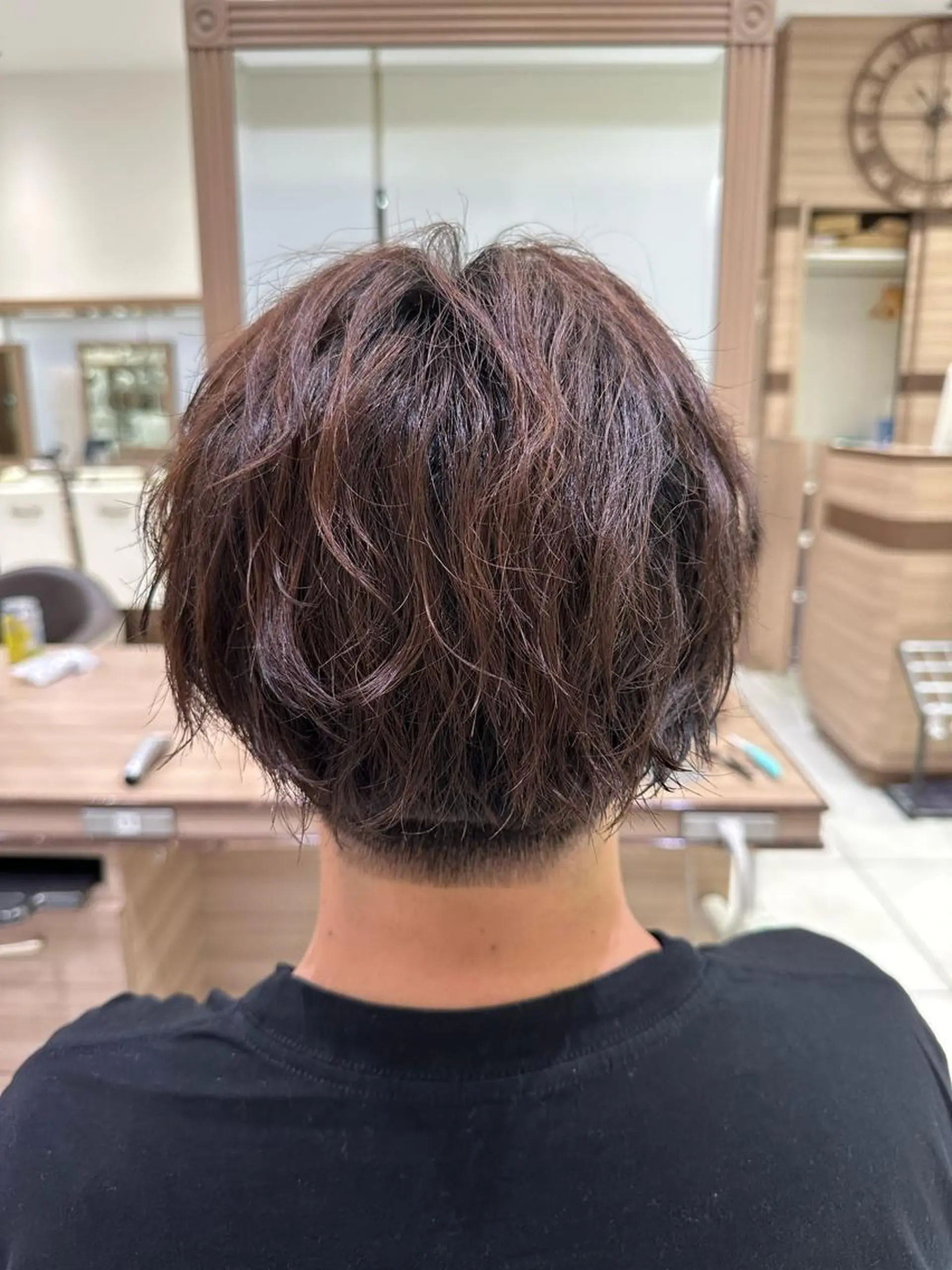 メンズ メンズパーマ 伊佐 愛のヘアスタイル
