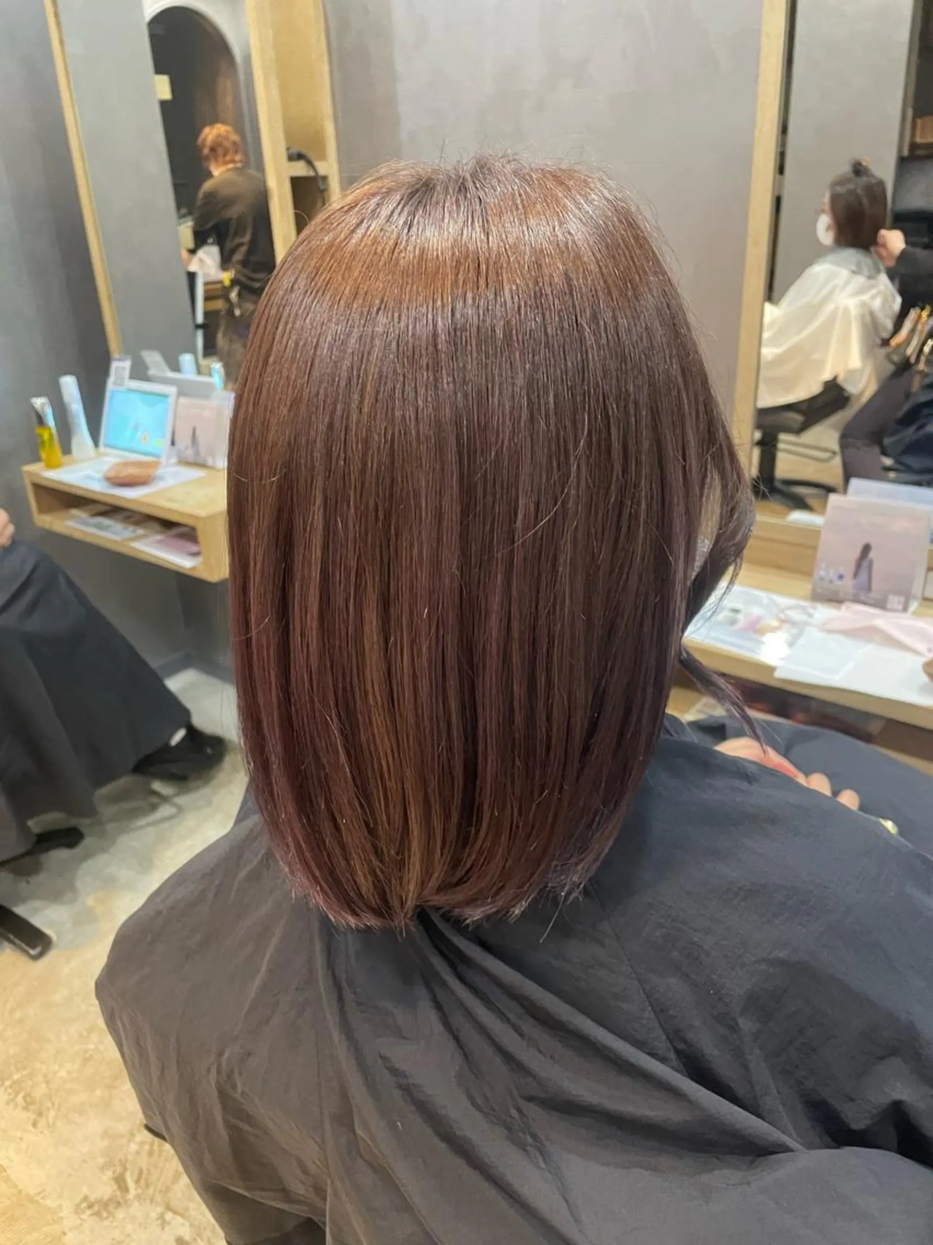 ミディアム 上村 颯のヘアスタイル