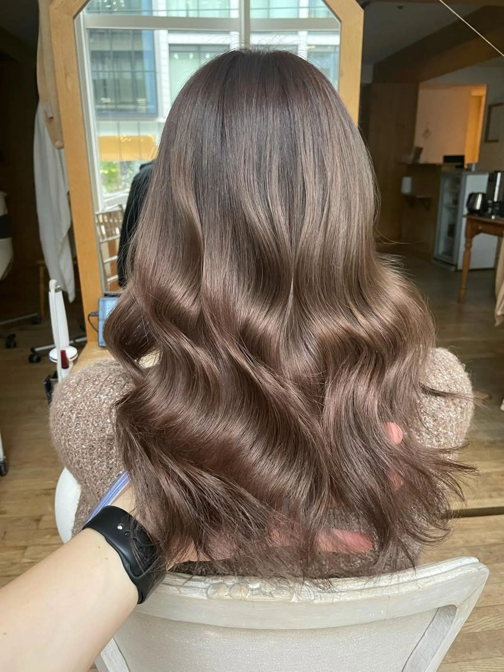 カラー 原田 大希のヘアスタイル