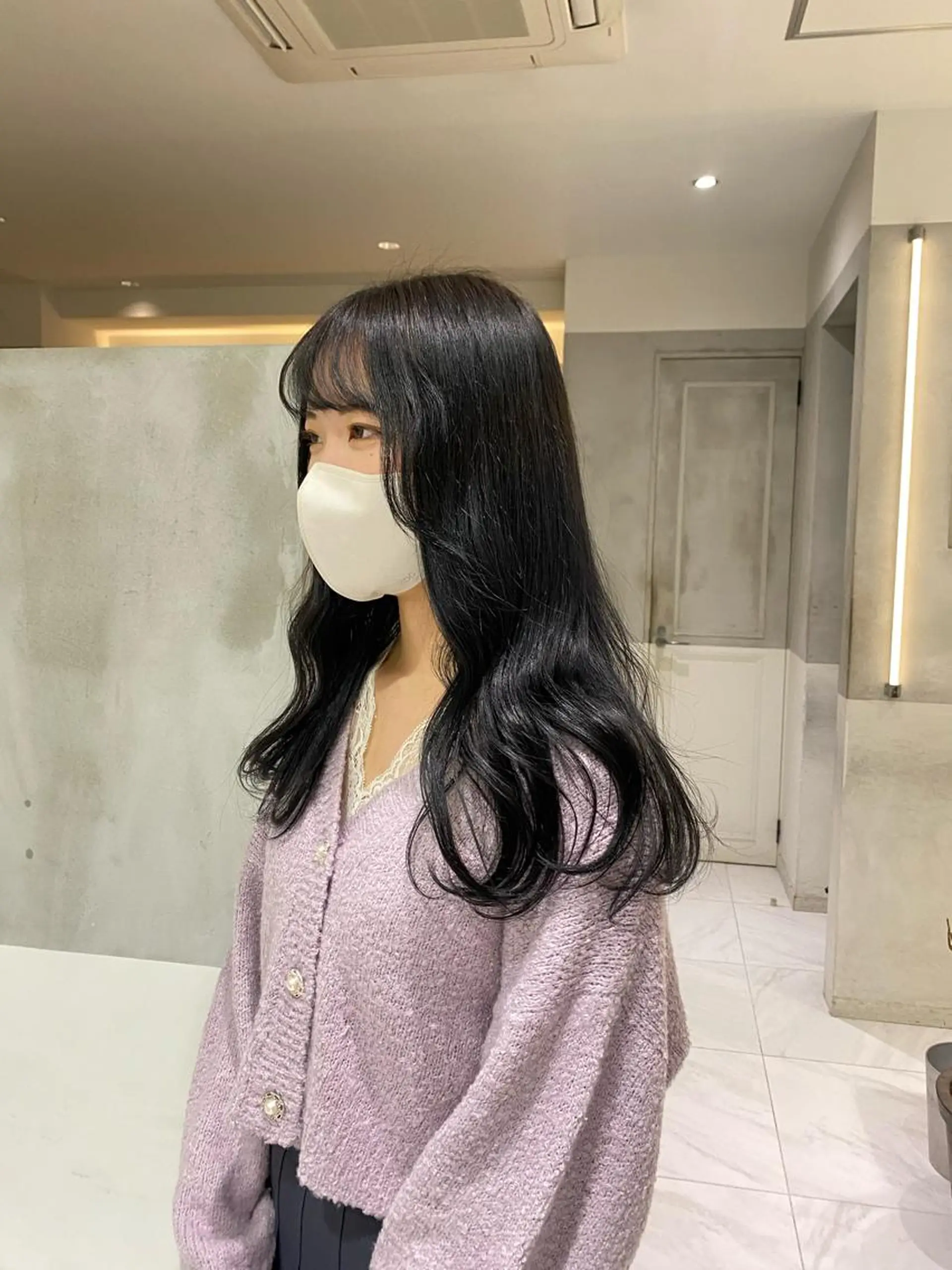 ロング カラー ヘアカラー トリートメント 艶感/ナチュラル 🌿マアヤのヘアスタイル