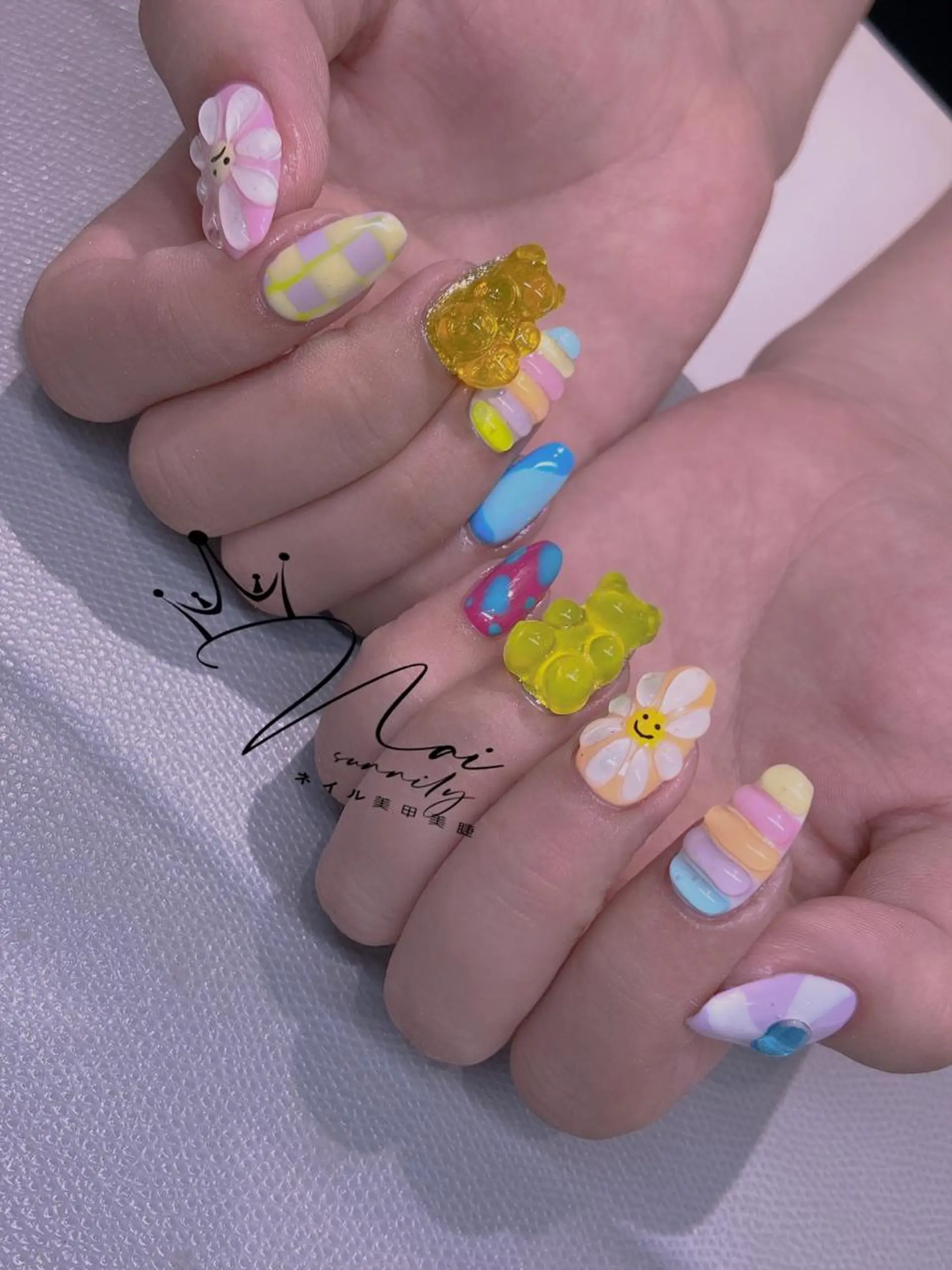 ネイル 長さだし専門店 M2 rikaのネイルデザイン