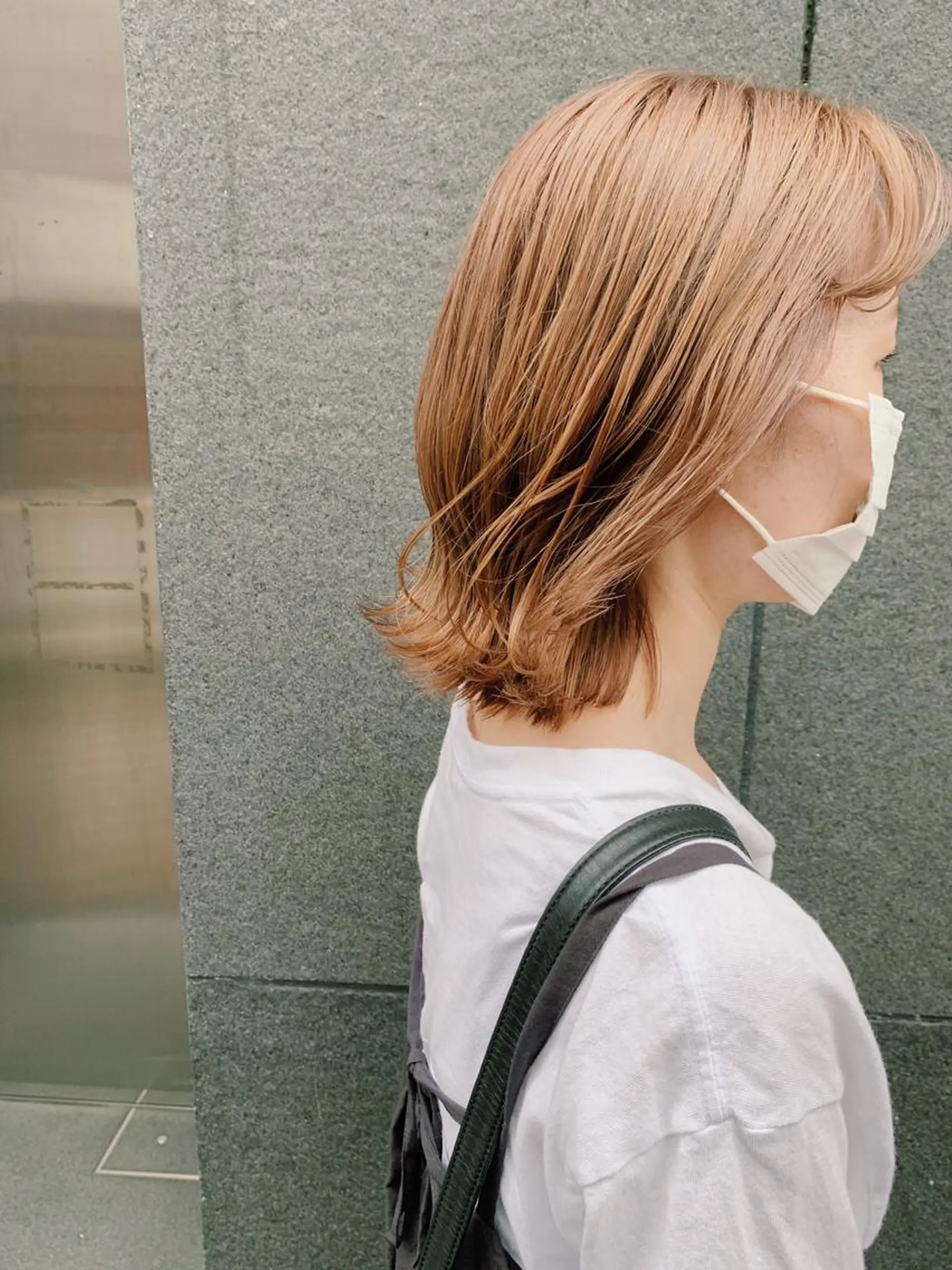 ミディアム カラー ベージュカラー tension 【テンション】のヘアスタイル