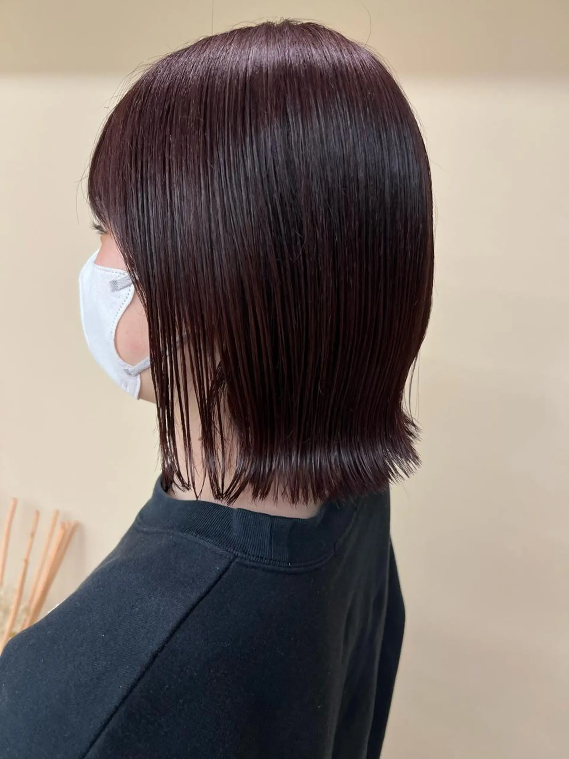 ミディアム カラー ブラウンカラー ボブ kento レイヤーカットのヘアスタイル