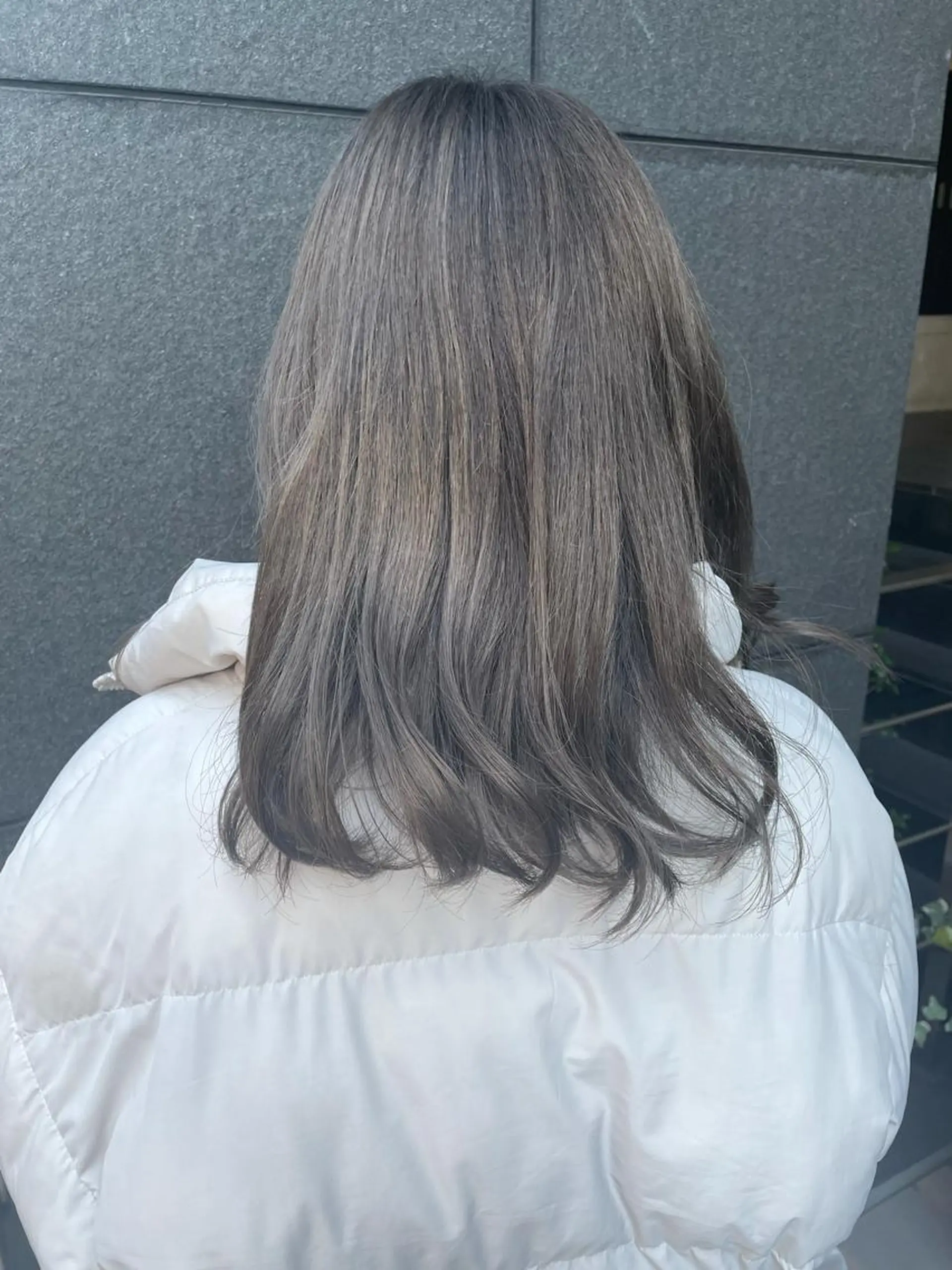 カラー グレージュ Hair salon　Sui所属・ハッシュカット 暖色カラー/伊藤菜月のヘアスタイル