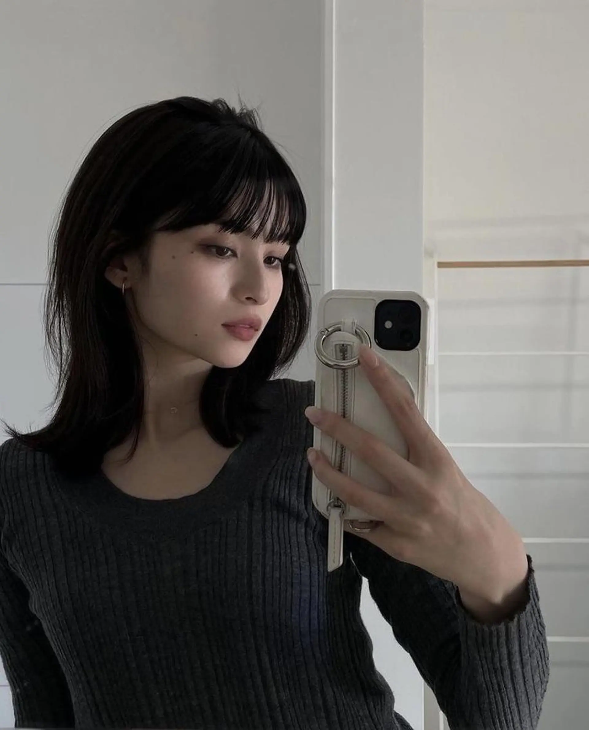 カラー 莉乃/縮毛矯正/髪質 改善/艶カラーのヘアスタイル