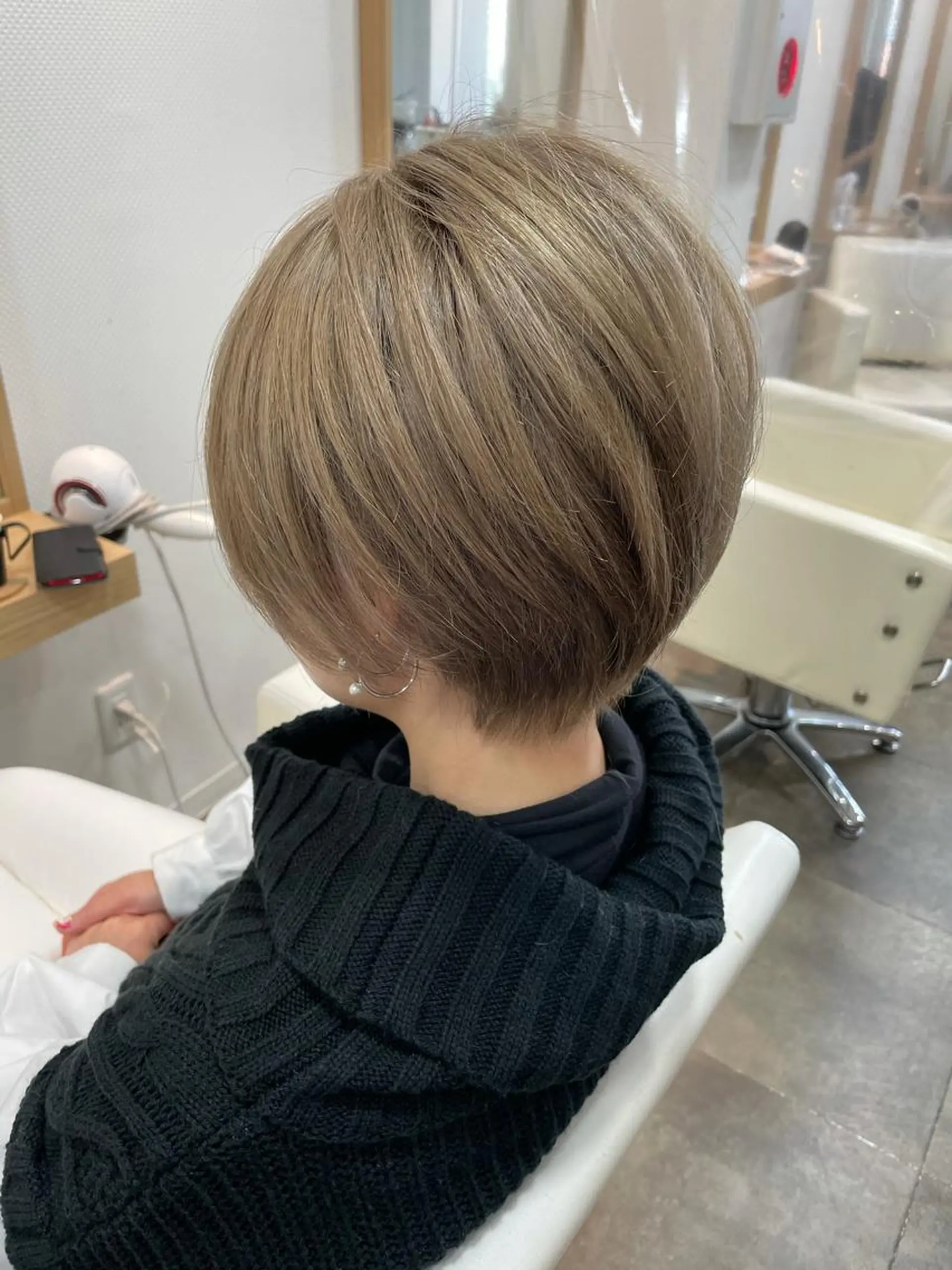 ショート カット N°rico川喜田 里衣のヘアスタイル