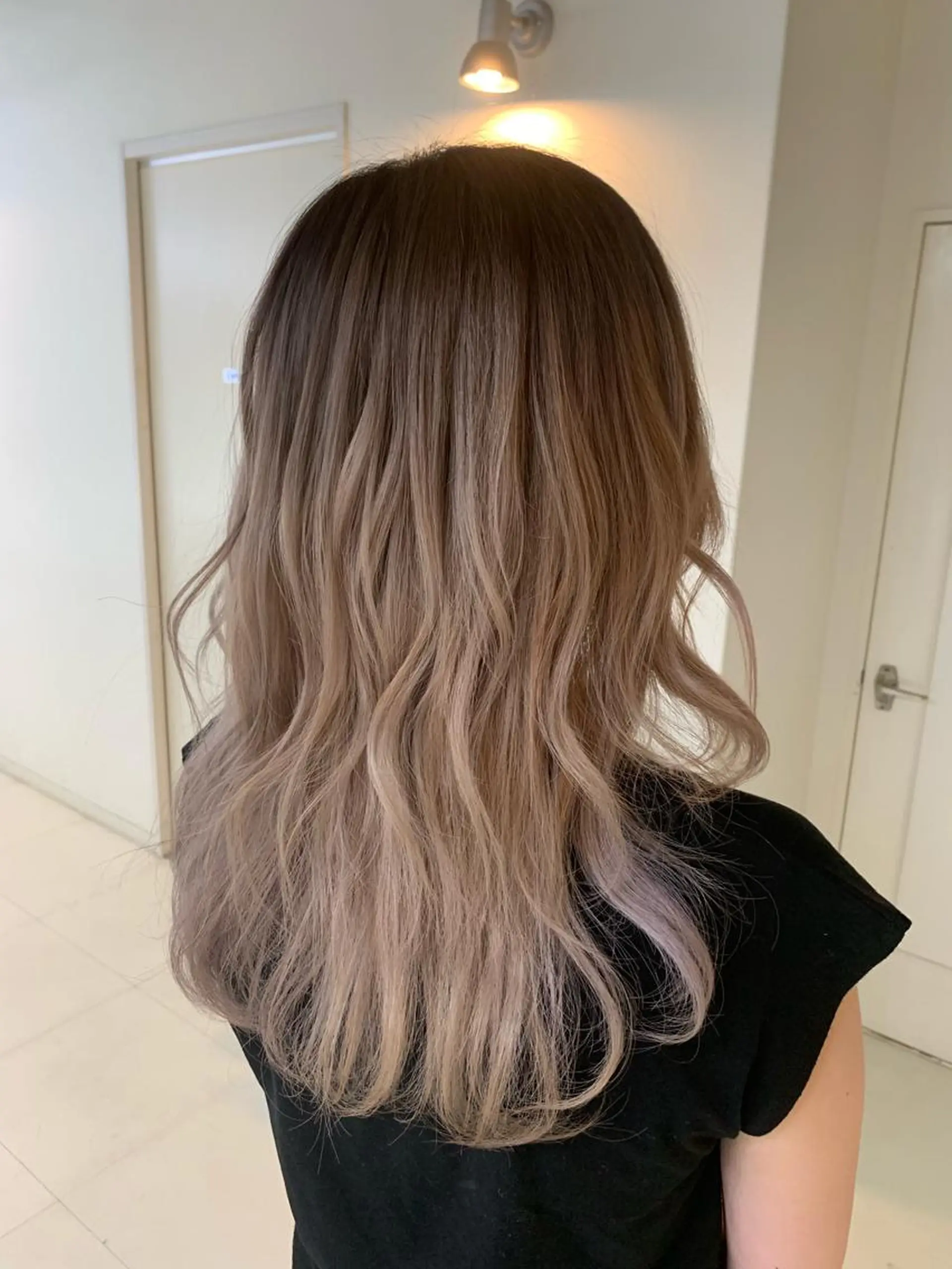 ロング カラー 渡辺 健太のヘアスタイル