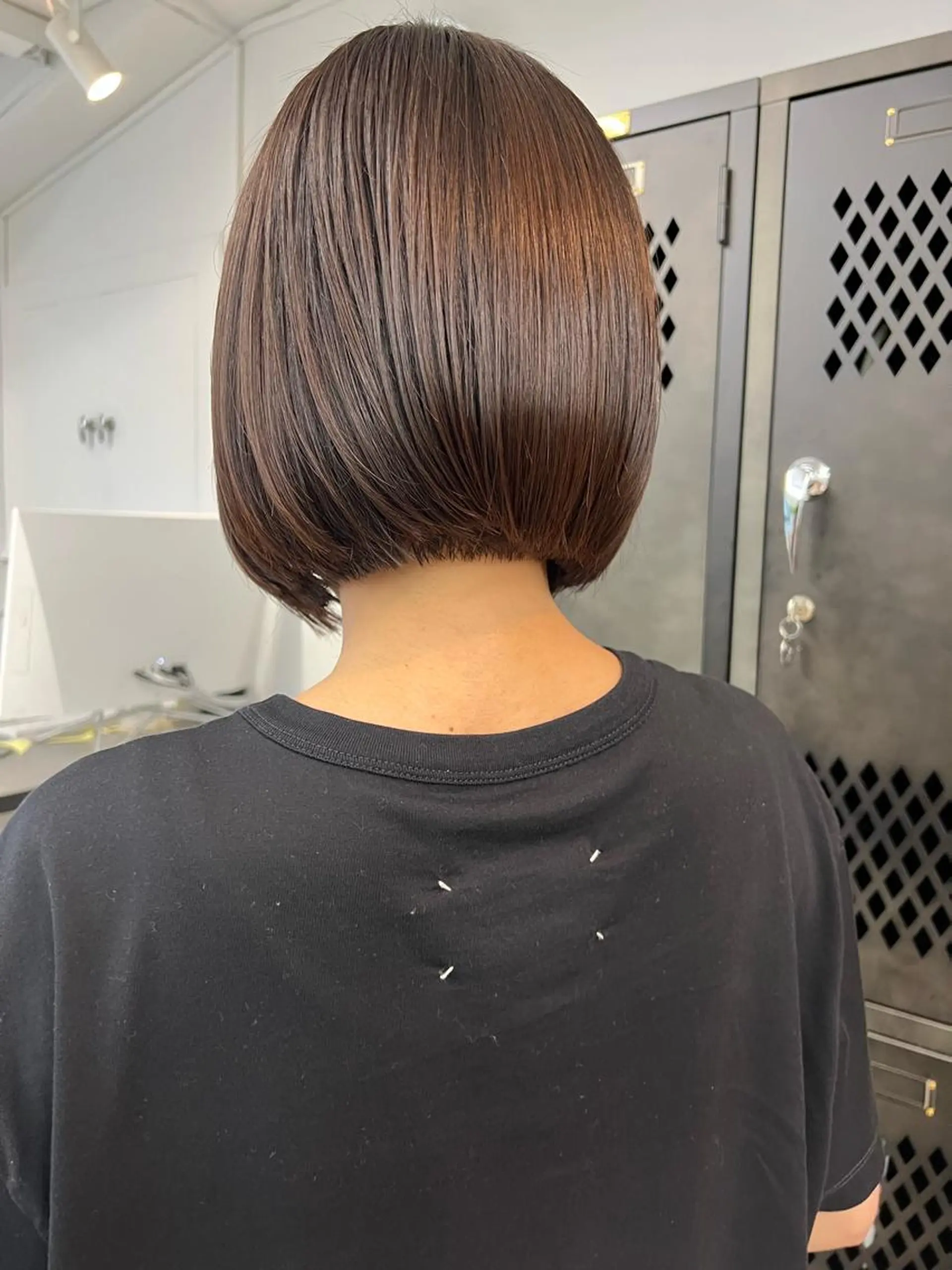 ショート カット ヘアカラー トリートメント INORI /フェイスレイヤーのヘアスタイル