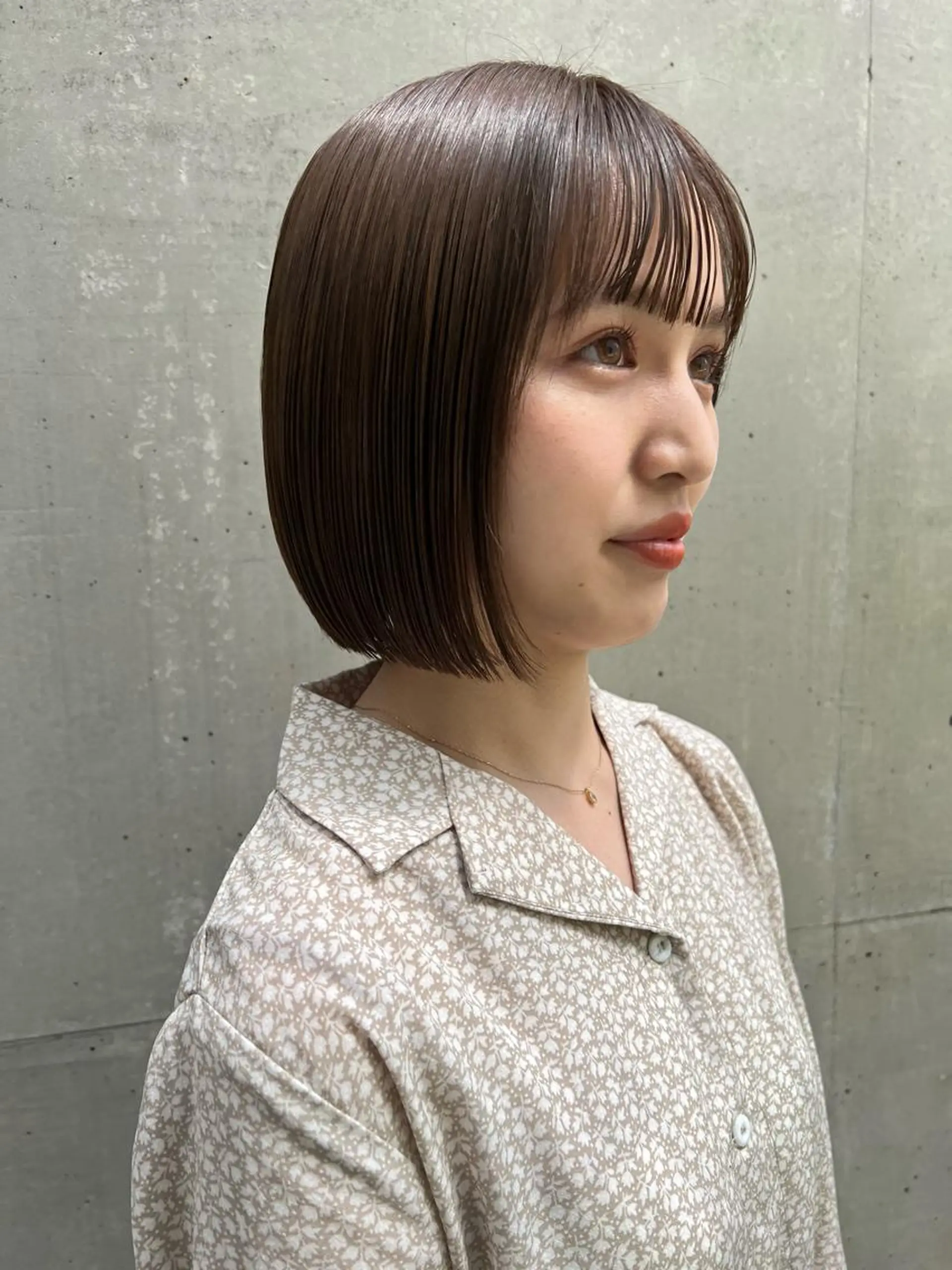 ショート ボブ 寺尾 綾乃のヘアスタイル