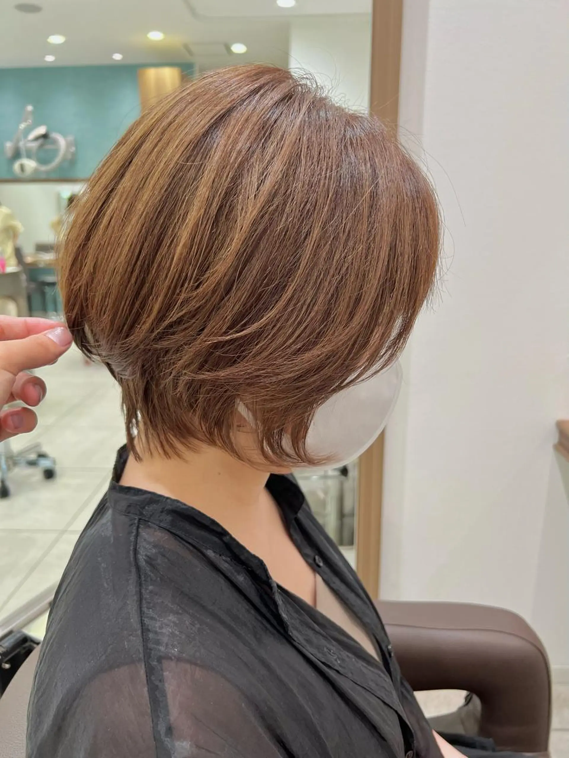 ショート カット ヘアカラー 大人ショート/ 高下将一のヘアスタイル