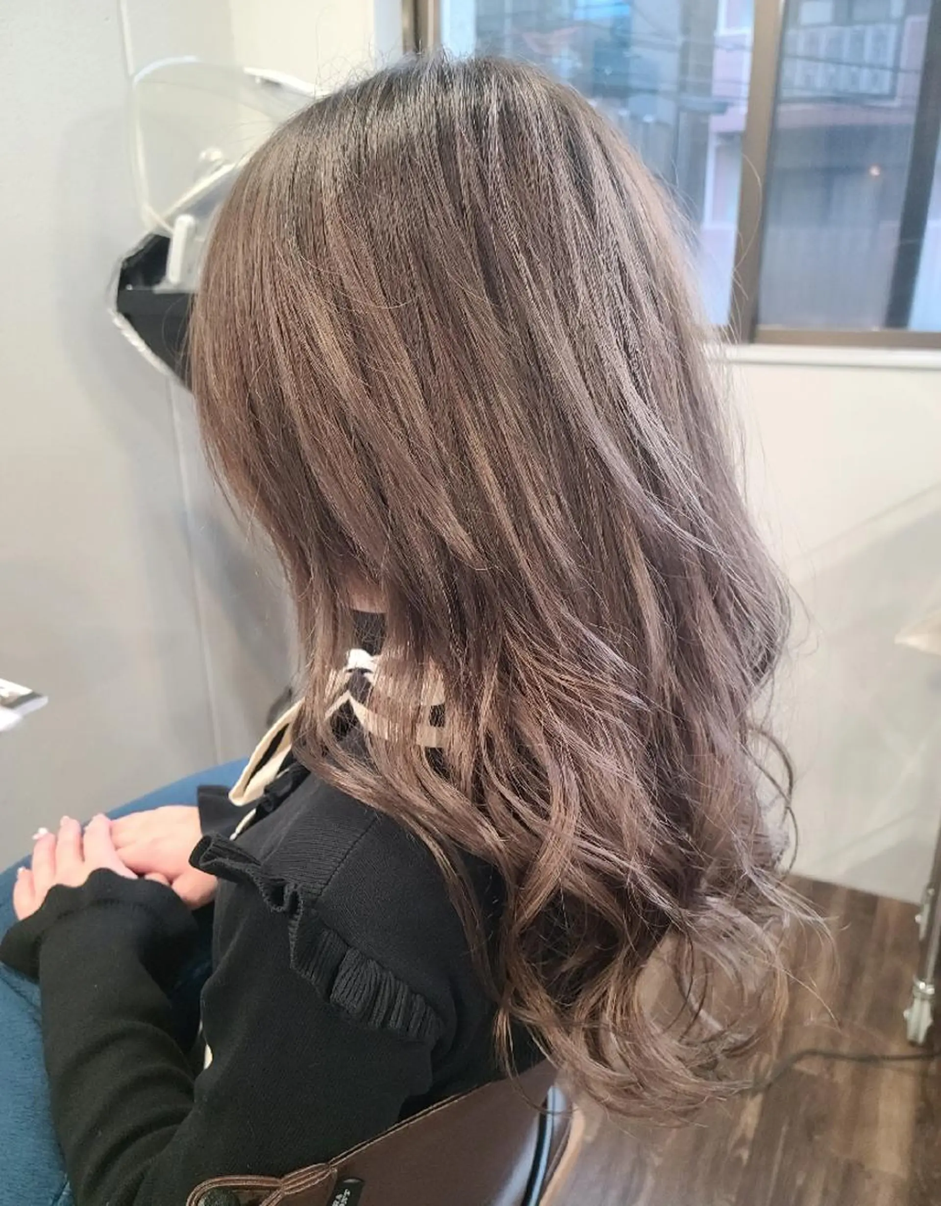 ロング カラー ヘアアレンジ アッシュ ブリーチ ブラウンカラー 透明感カラー ラベンダーカラー カット ヘアカラー トリートメント terra✂️川嶋 大輔のヘアスタイル