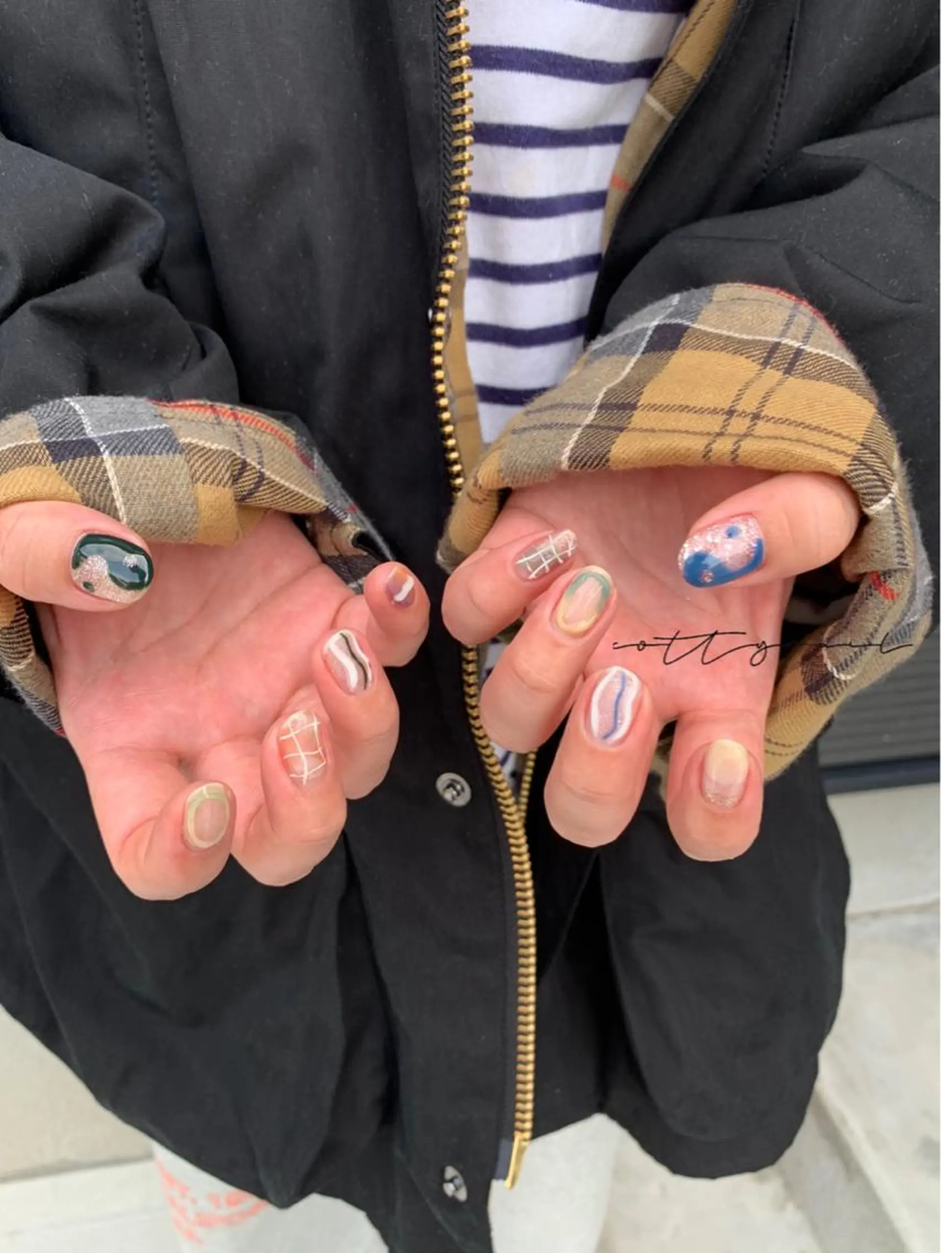 ネイル アートネイル ジェルネイル ニュアンスネイル cottynail -miki-のその他イメージ