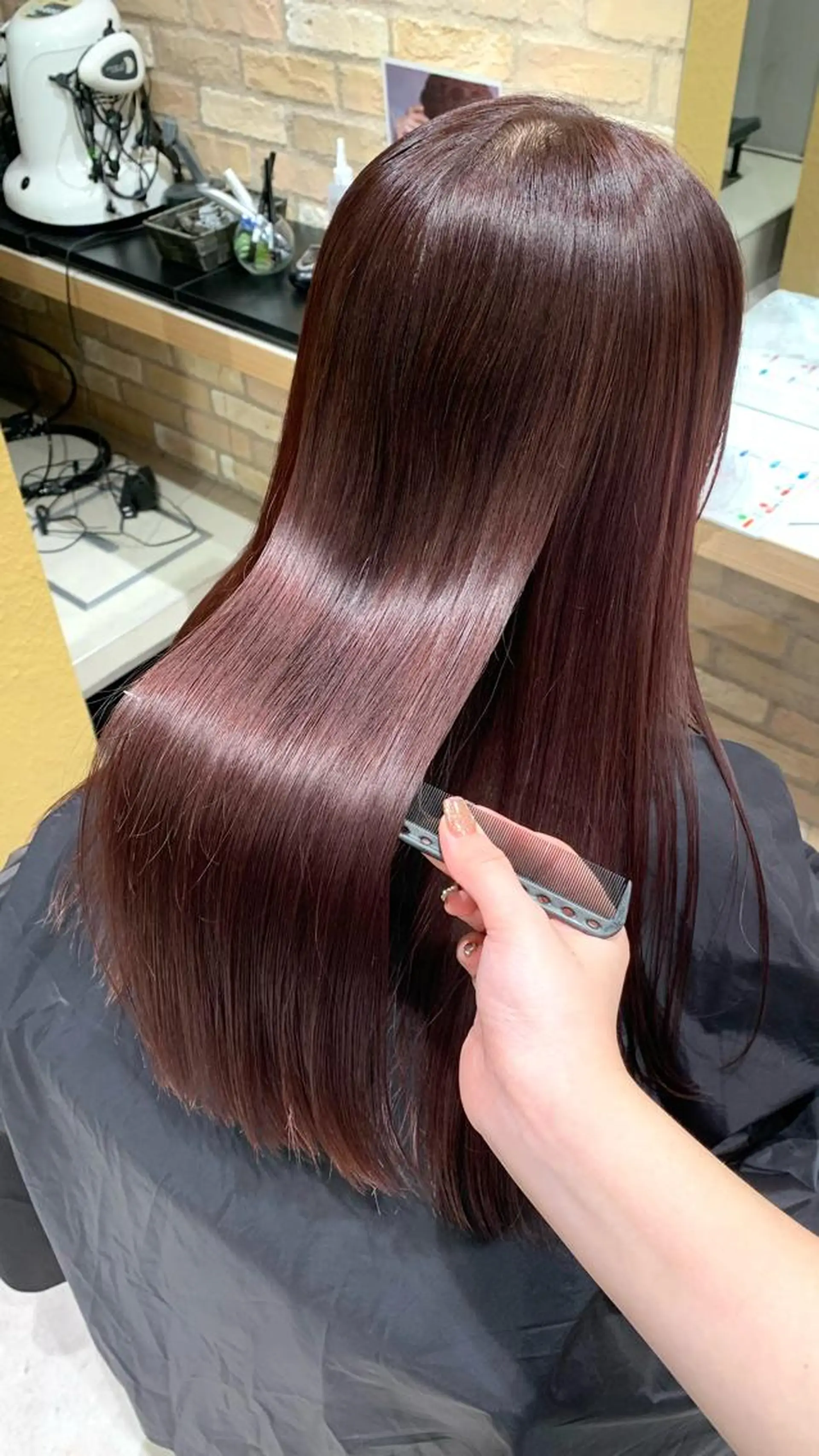 ロング カラー 【髪質改善】 優菜のヘアスタイル