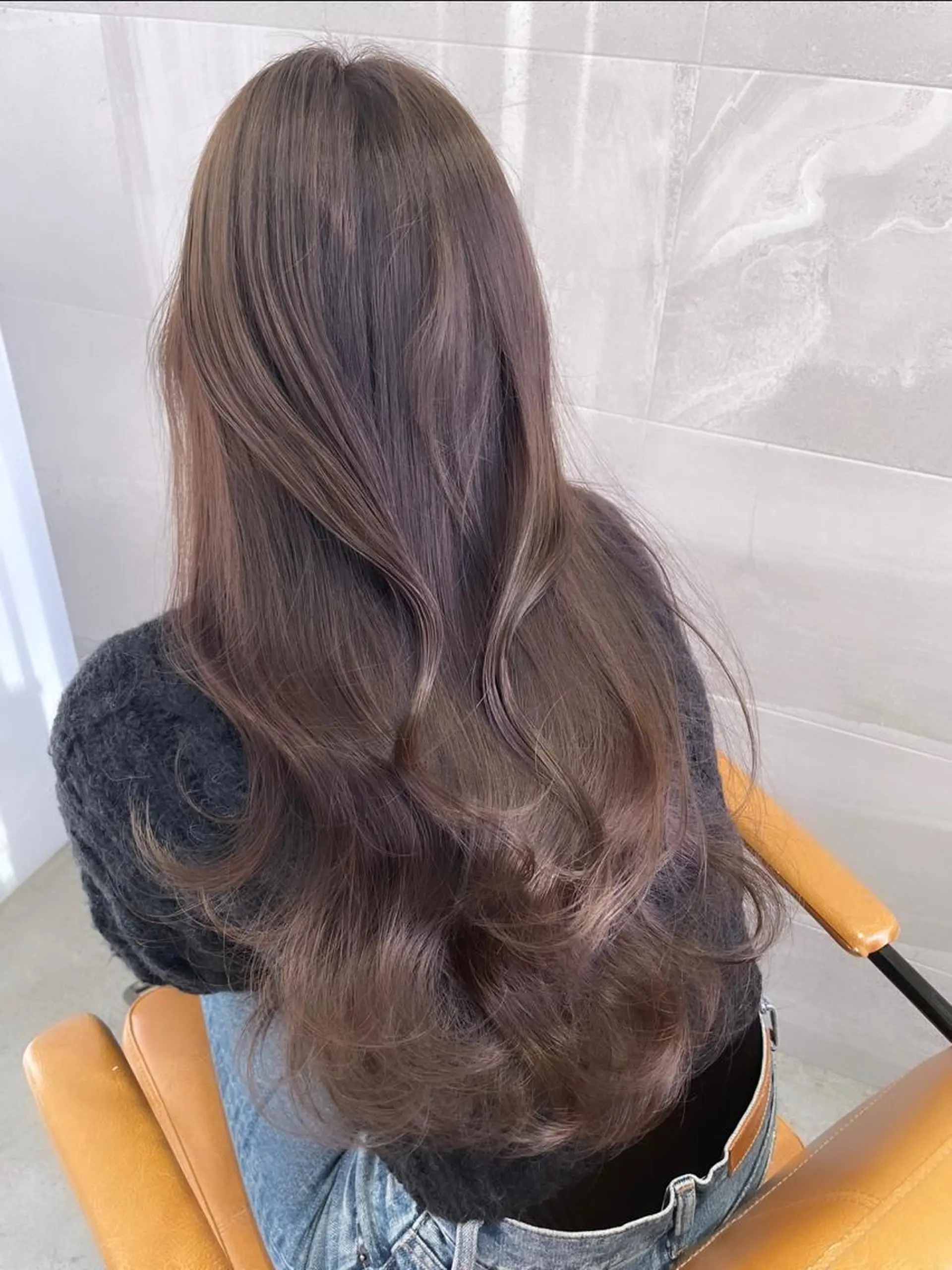 ロング カット ヘアカラー 似合わせ/レイヤー /顔まわり/池田歩樹のヘアスタイル