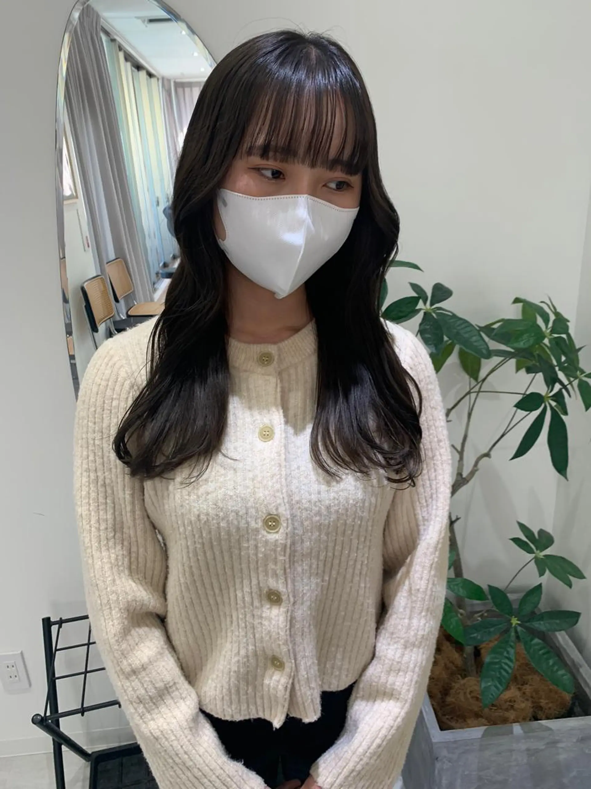 ロング カラー 韓国ヘア🇰🇷/ 顔周り/松田光里のヘアスタイル