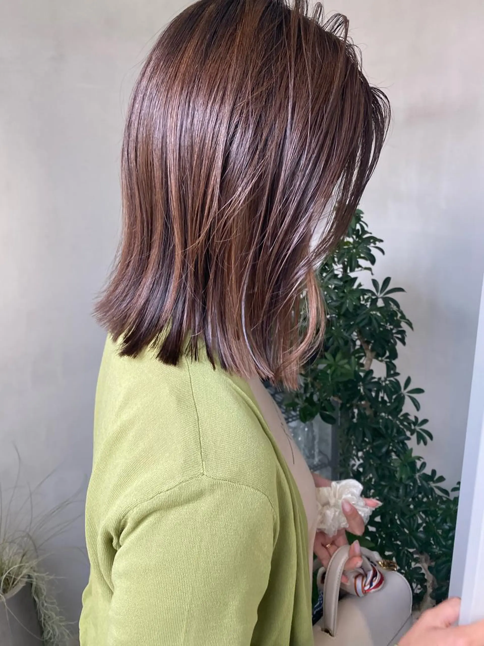 ショート カラー ヘアアレンジ ベージュカラー stylist/蛯谷 珠里のヘアスタイル